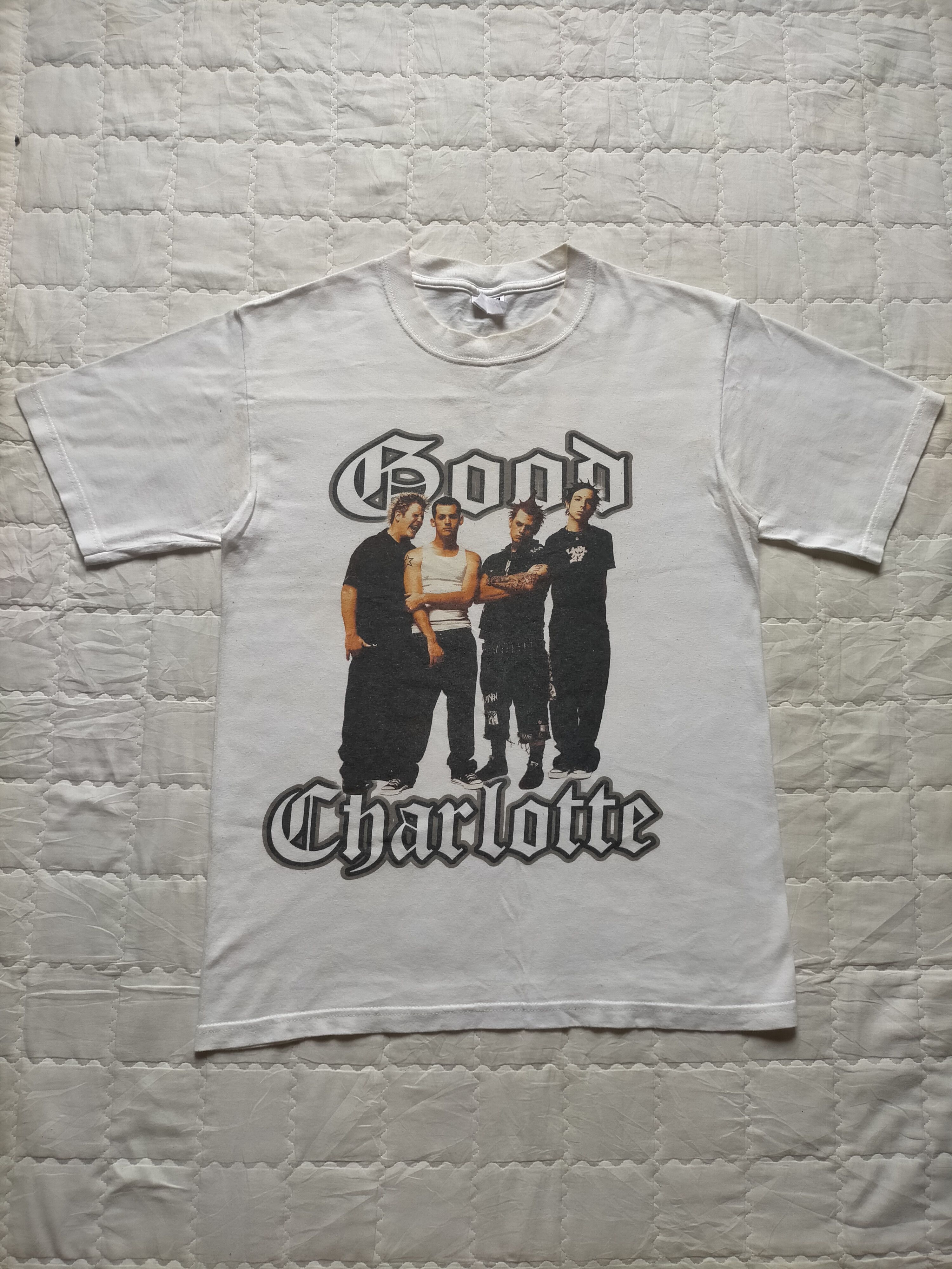 Band Tees Good Charlotte 2002 Vintage Punk Rock white tee Size US S / EU 44-46 / 1 - 5 Thumbnail