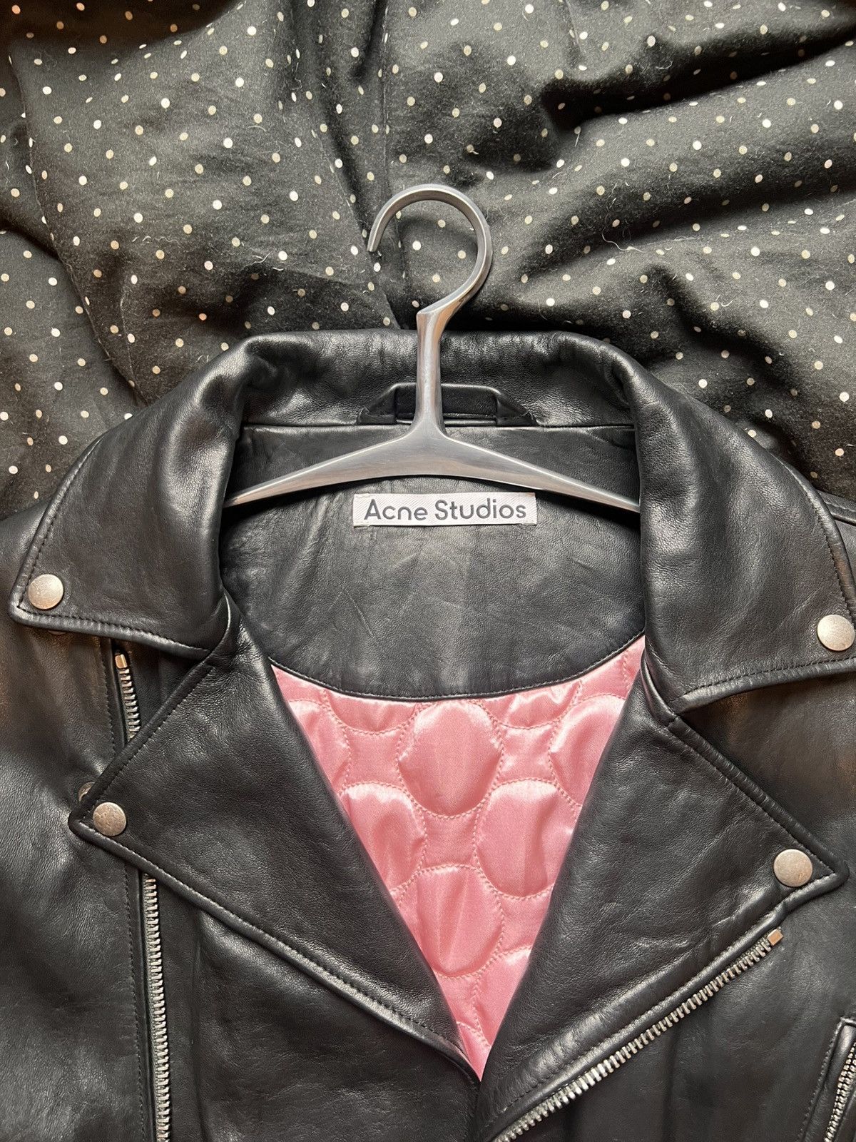Acne Studios Acne Studios oversized biker leather jacket Size US L / EU 52-54 / 3 - 2 Thumbnail