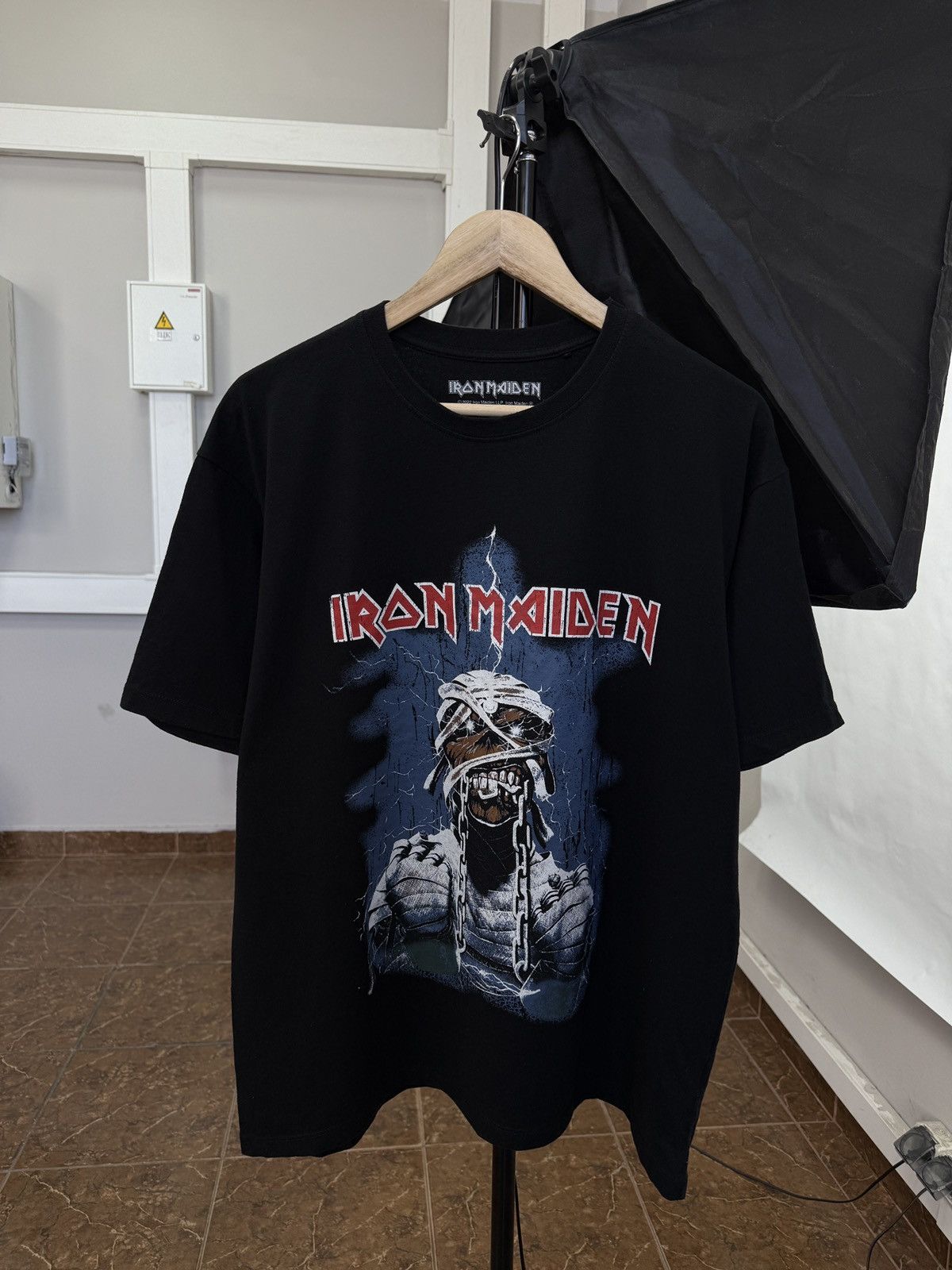 Band Tees × Iron Maiden × Vintage Iron maiden virtual XI world