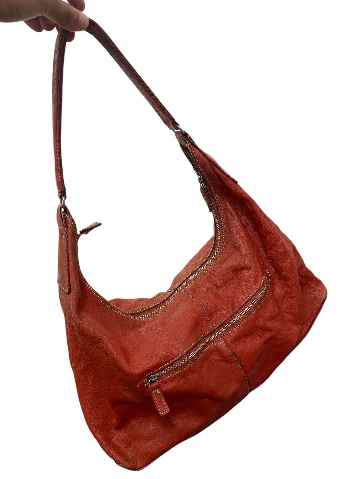 Japanese Brand Full Leather Margarett Howell Idea Hand Shoulder Bag 4🟩 Size ONE SIZE - 3 Thumbnail