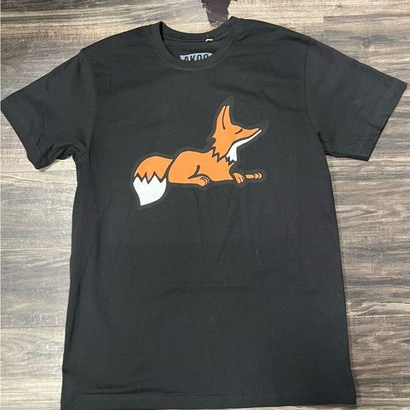 AKOO Medium Men’s Akoo Black Fox Graphic T-Shirt Size US M / EU 48-50 / 2 - 1 Preview