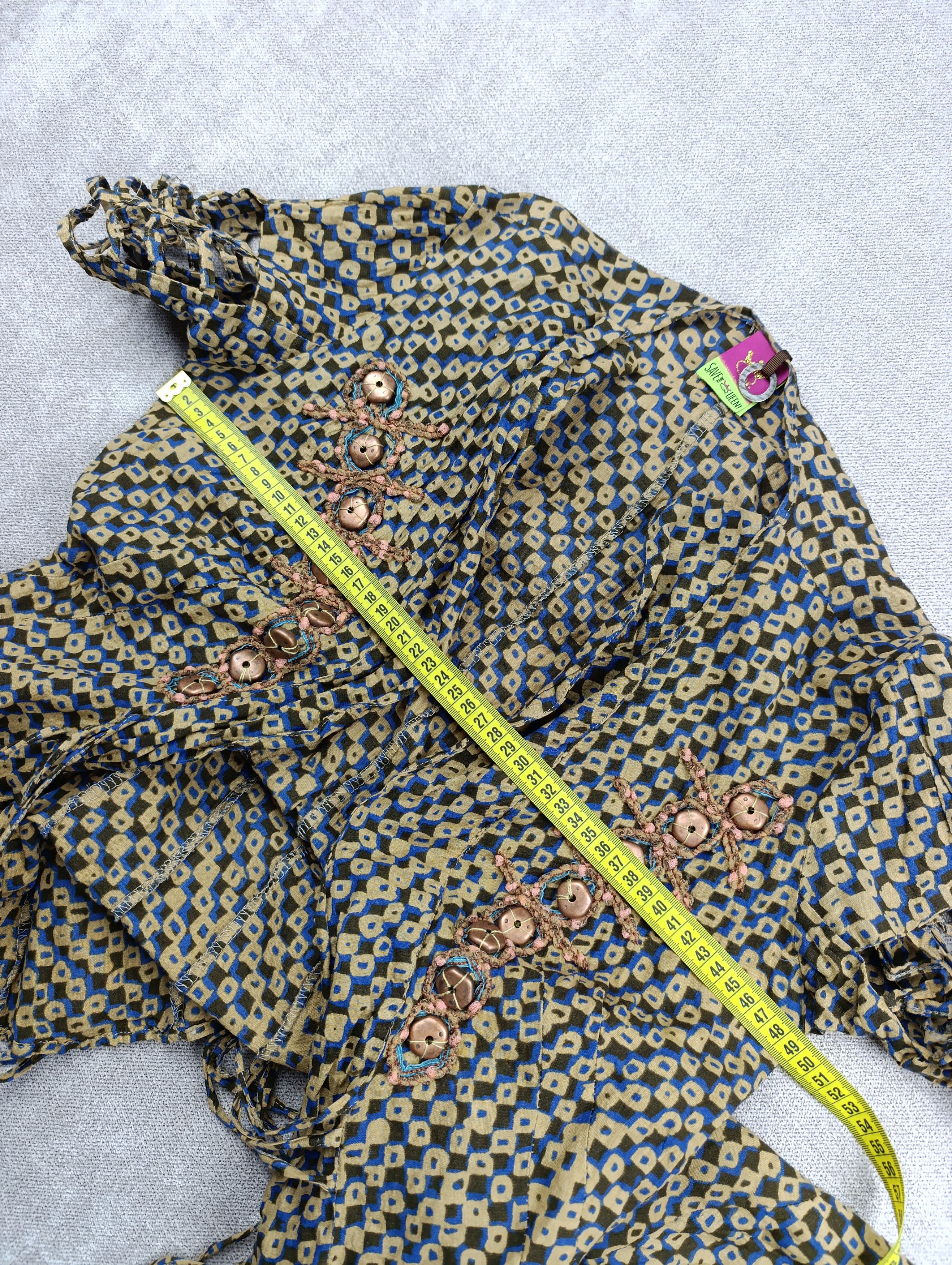 Other SAVE THE QUEEN WOMENS AVANT-GARDE BLOUSE TUNIC Size XL / US 12-14 / IT 48-50 - 9 Thumbnail