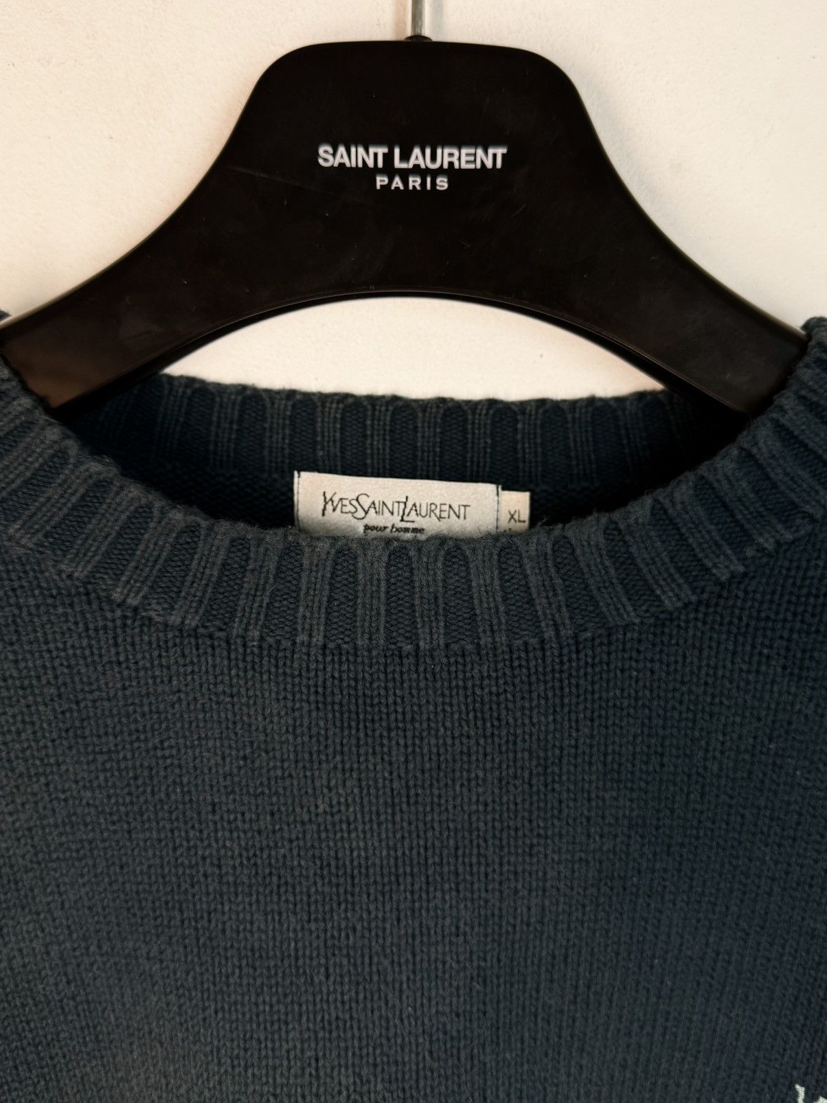 Yves Saint Laurent YSL Sweater Knit Old Money Vintage Yves Saint Laurent Size US XL / EU 56 / 4 - 7 Thumbnail
