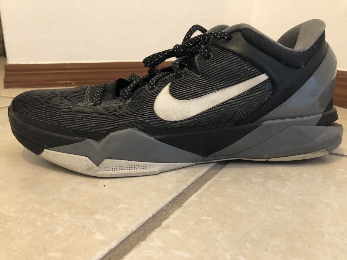 Nike Nike Zoom Kobe 7 Black Wolf Grey Size US 13 / EU 46 - 5 Thumbnail
