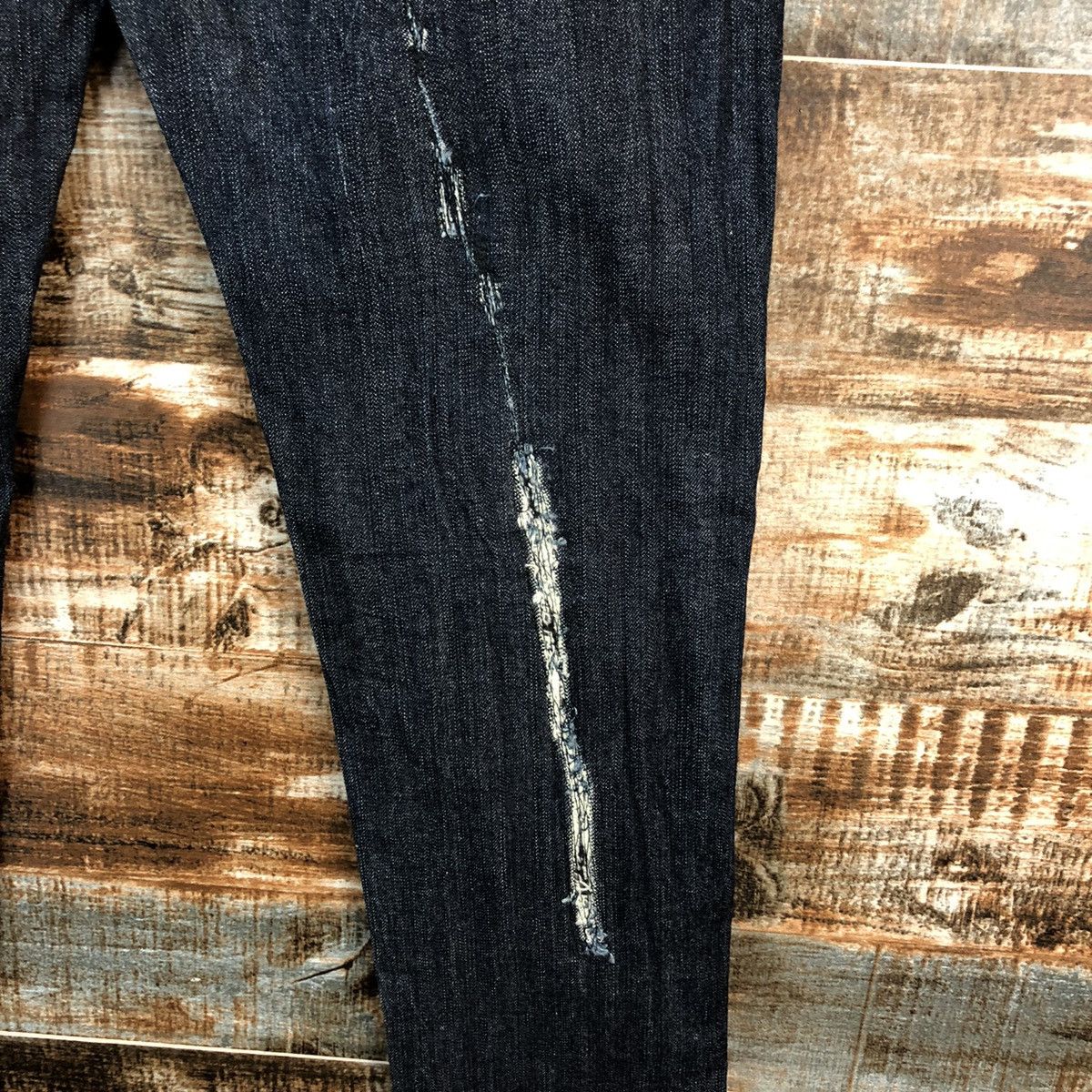 Andrea Pompilio Onitsuka Tiger x Andrea Pompilio Distressed Denim Pant #2446 Size US 29 - 9 Thumbnail