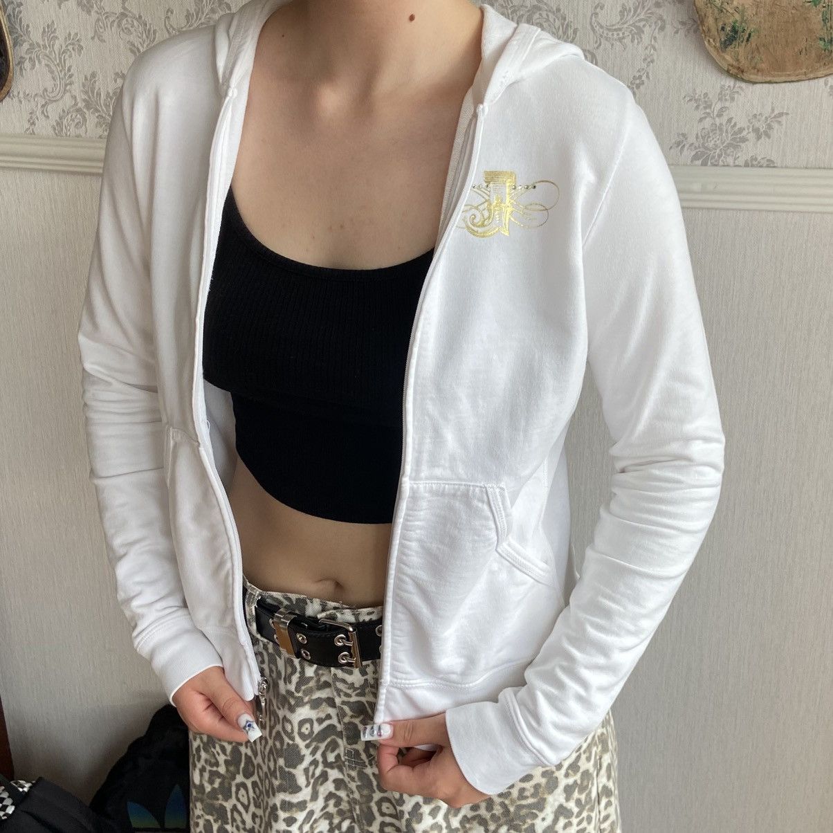 Juicy Couture 📌 Vintage Cutie Juicy Couture Y2K Zip-Hoodie Size L / US 10 / IT 46 - 2 Thumbnail
