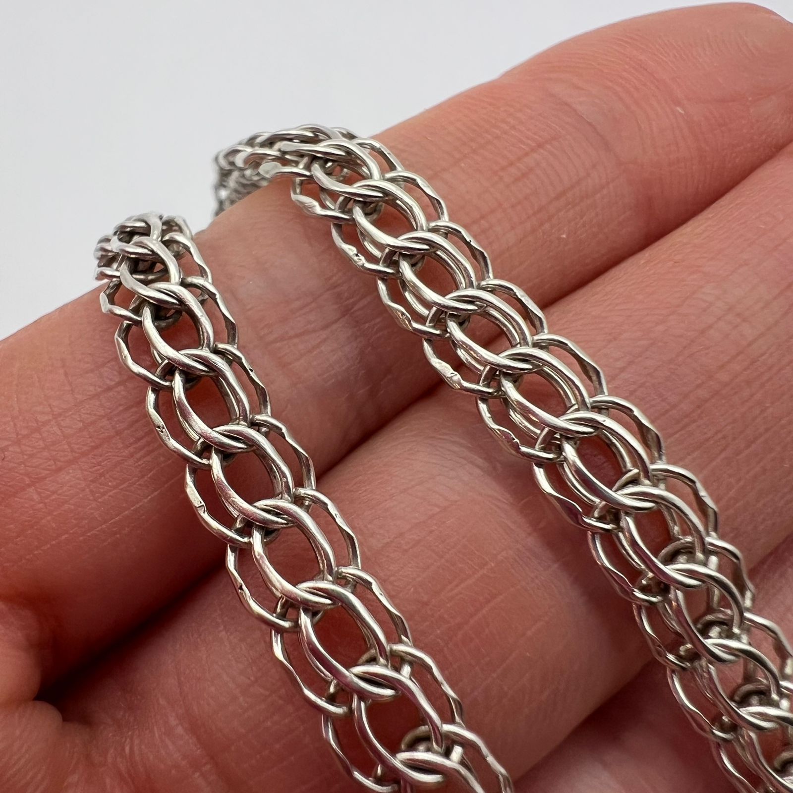 Sterling Silver Vintage 925 Sterling Silver Bracelet Jewelry 7.3g Size ONE SIZE - 2 Thumbnail