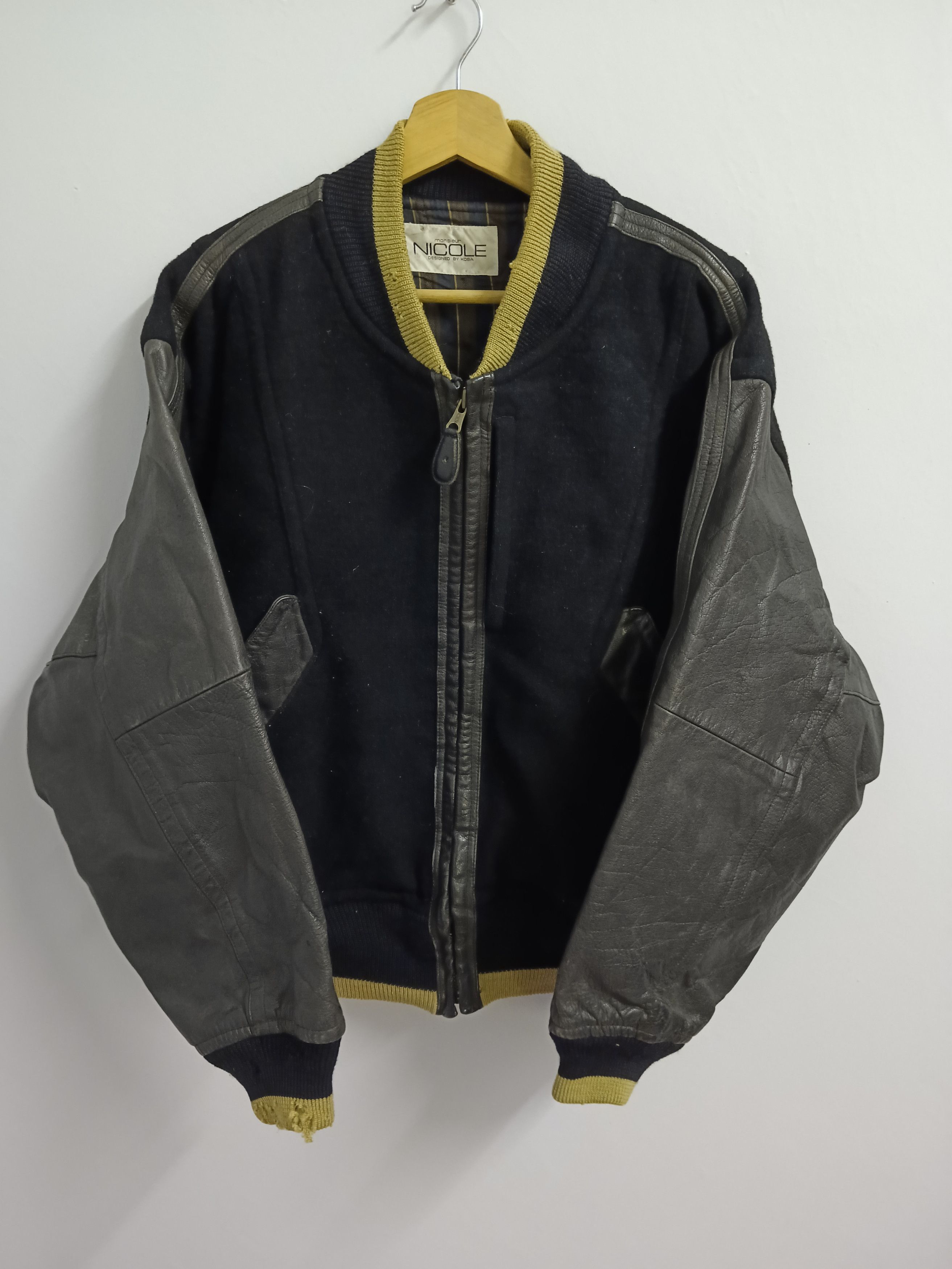 Nicole Club × Vintage SiCK NICOLE VARSITY JACKET Size US M / EU 48-50 / 2 - 2 Thumbnail