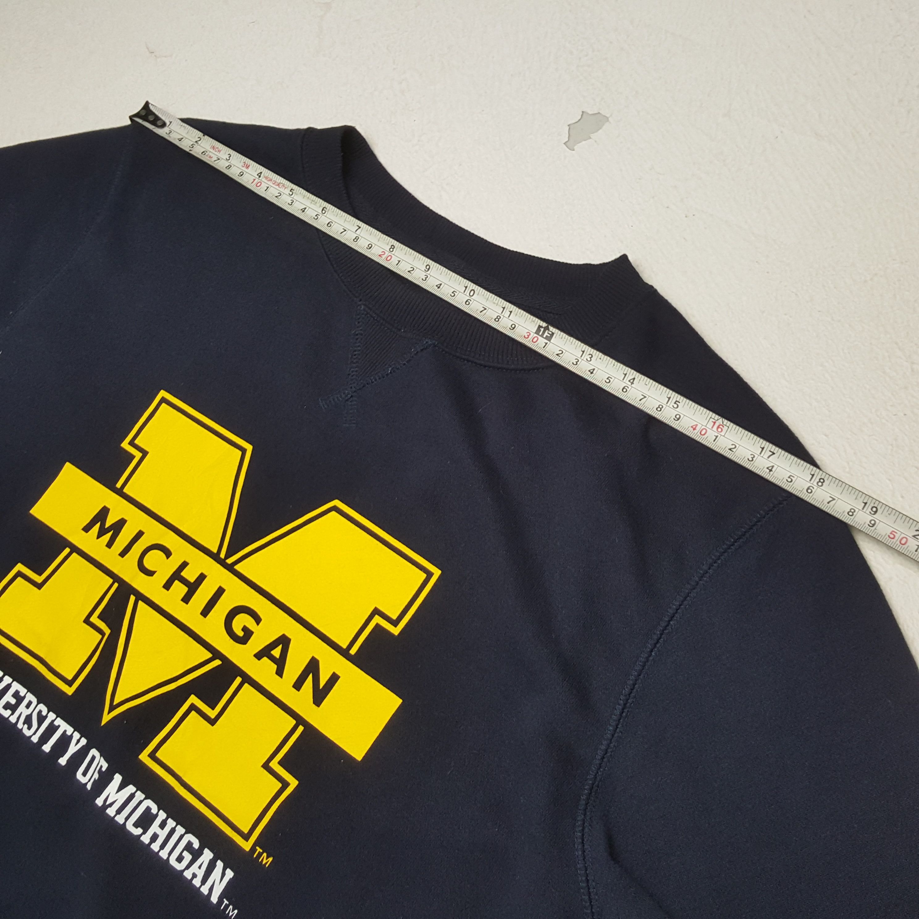 Vintage Vintage UNIVERSITY OF MICHIGAN Promo Streetwear Sweatshirt Size US M / EU 48-50 / 2 - 4 Thumbnail