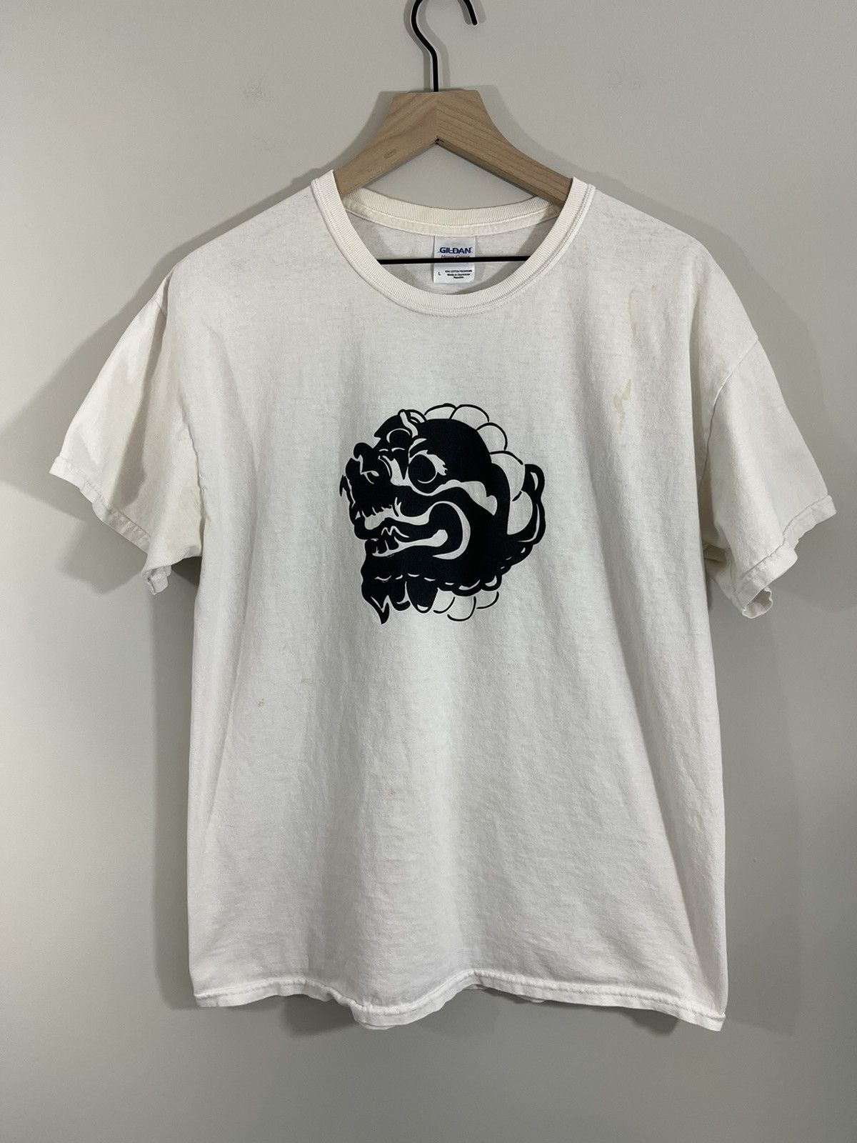 Vintage Distressed Tibet Dragon Graphic Tee Size US L / EU 52-54 / 3 - 1 Thumbnail
