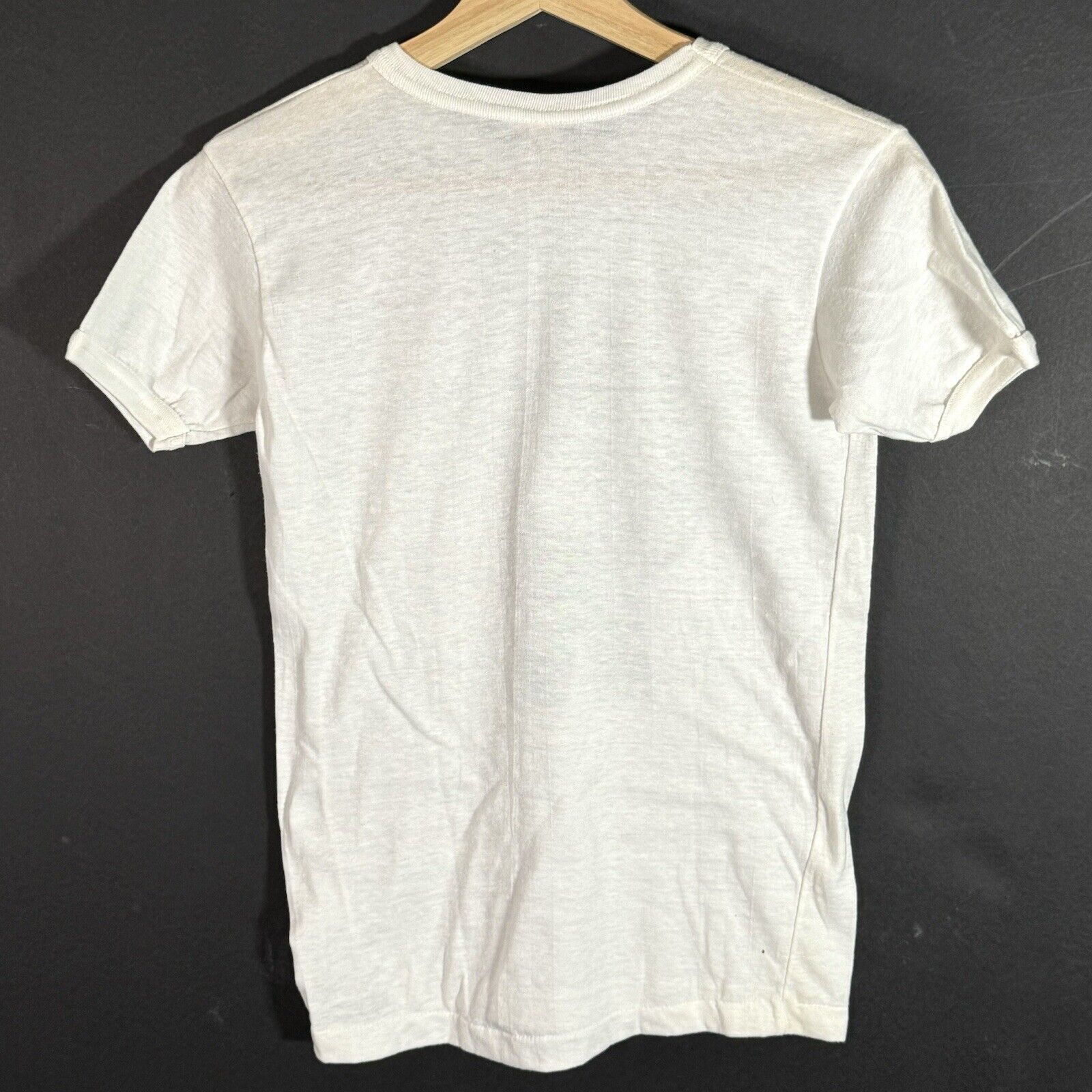 Band Tees × Vintage Women’s VTG 1980’s Michael JacksonGraphic Babydoll T-shirt S Size XS / US 0-2 / IT 36-38 - 9 Thumbnail