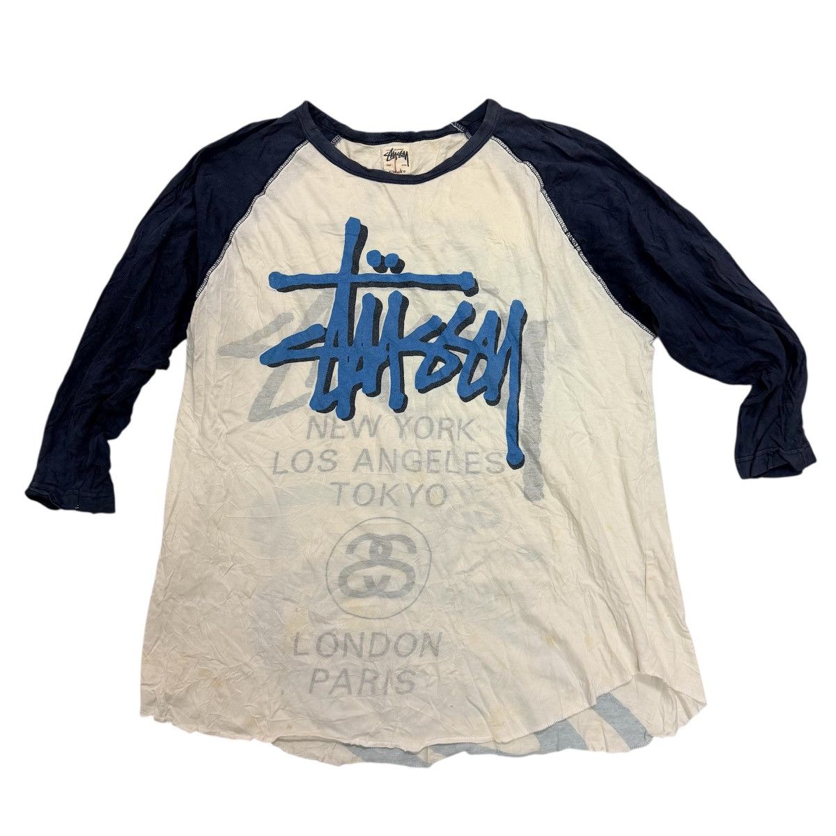 Stussy Stussy Vintage Long Sleeve Shirt Size US L / EU 52-54 / 3 - 1 Thumbnail