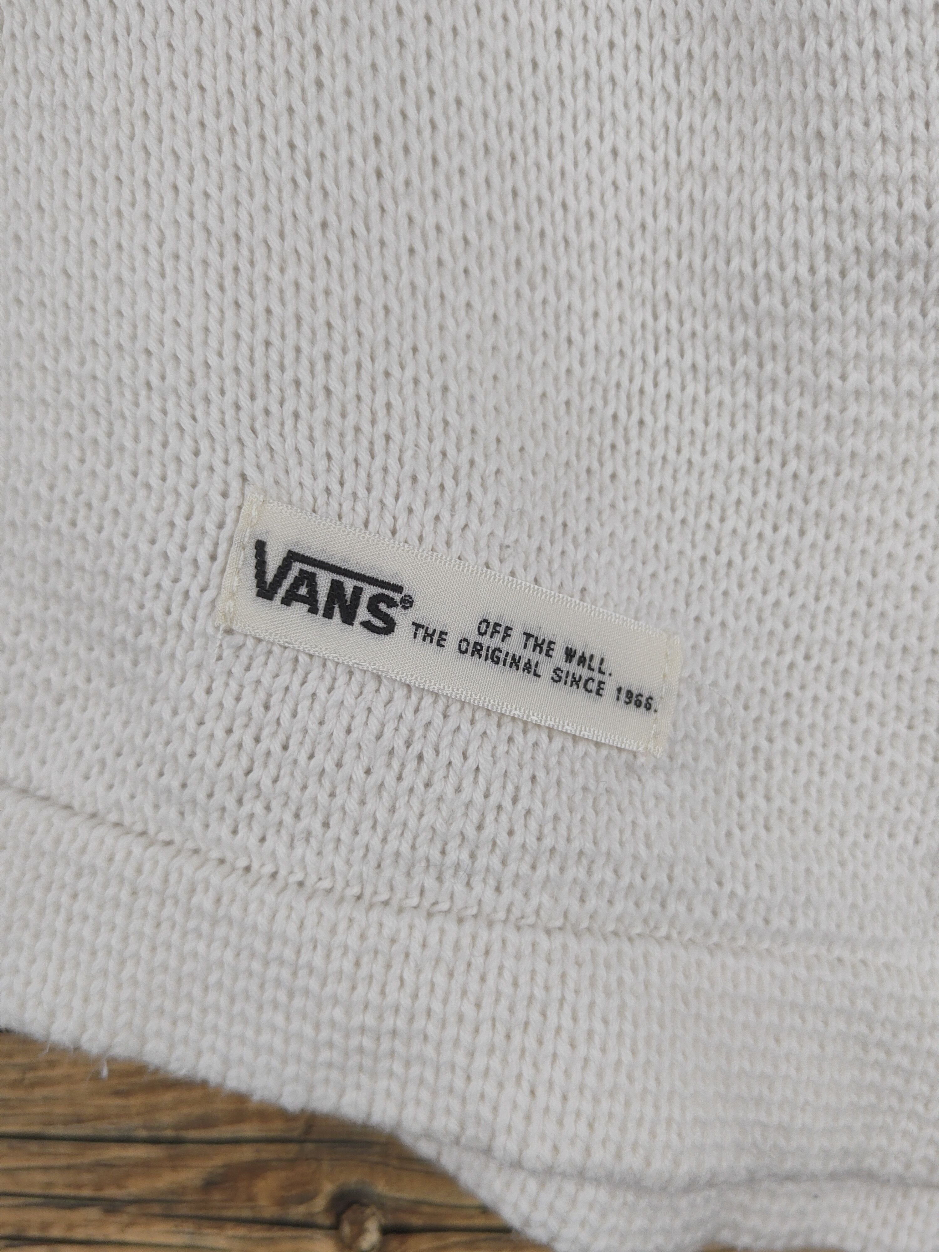 Vans DL Vans White Knitwear Sweatshirts #46-128 Size US M / EU 48-50 / 2 - 6 Thumbnail
