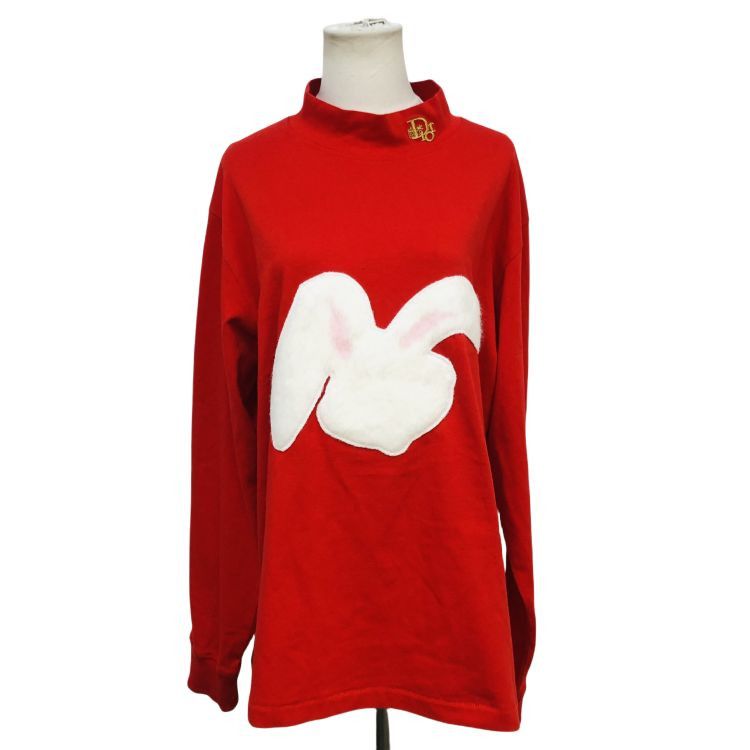 Dior Dior Rabbit Emblem Sweatshirt Size L Size US L / EU 52-54 / 3 - 1 Thumbnail