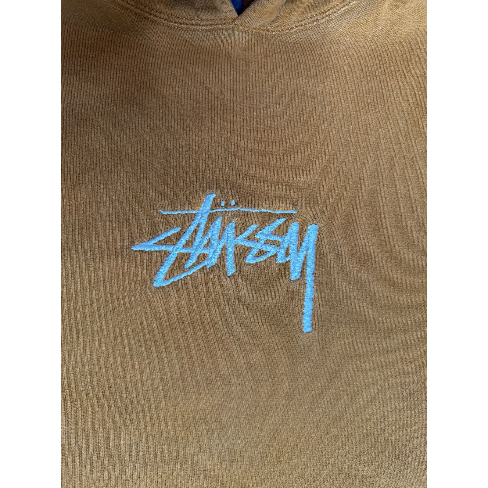 Stussy × Vintage Stussy Embroidered Logo Pullover Hoodie Size US M / EU 48-50 / 2 - 4 Thumbnail