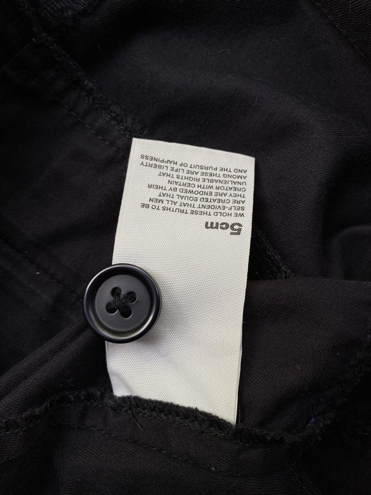 5cm 5cm drop black short pants Size 30" / US 8 / IT 44 - 11 Thumbnail