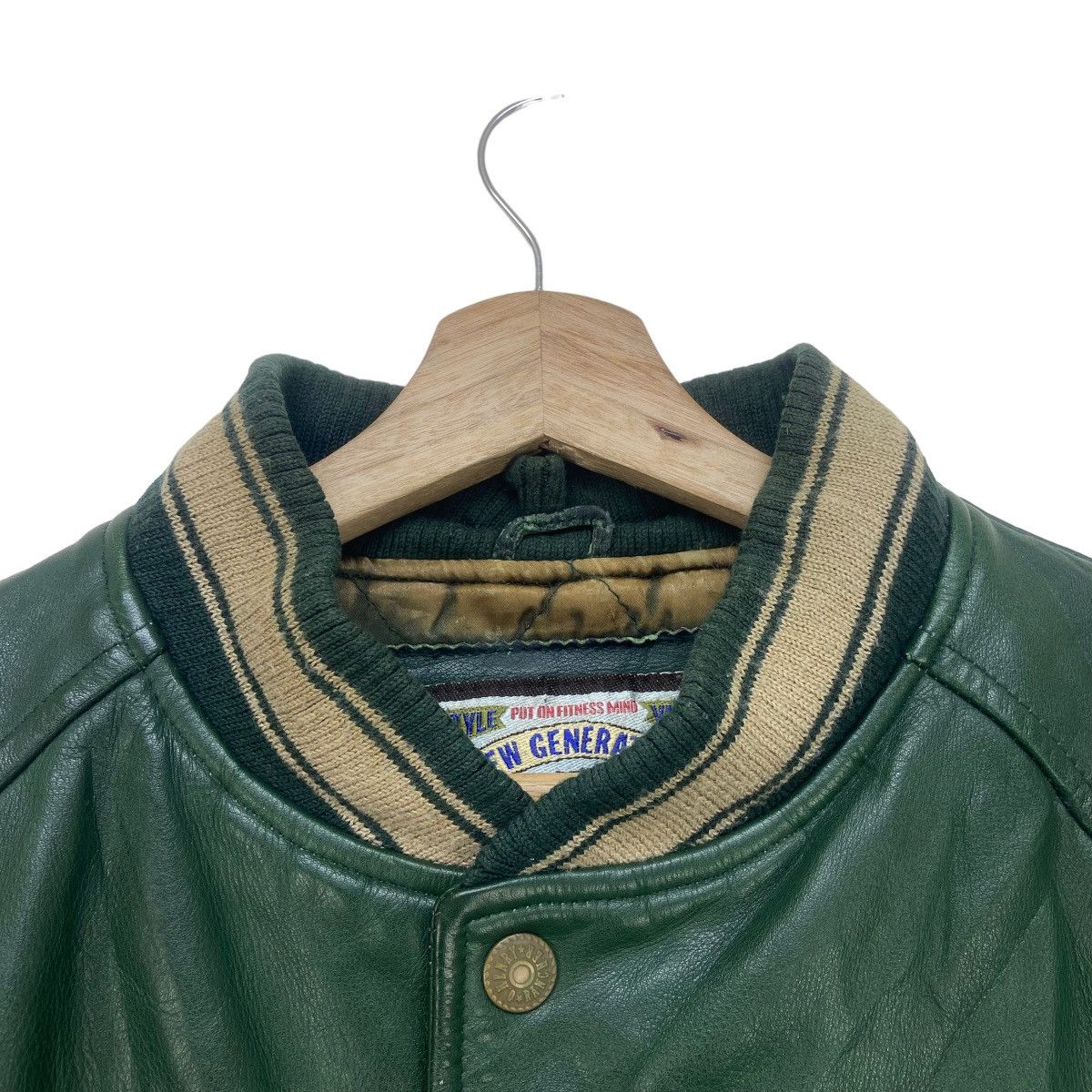 Genuine Leather Vintage O Henry Rancher Leather Varsity Jacket Size US M / EU 48-50 / 2 - 6 Thumbnail