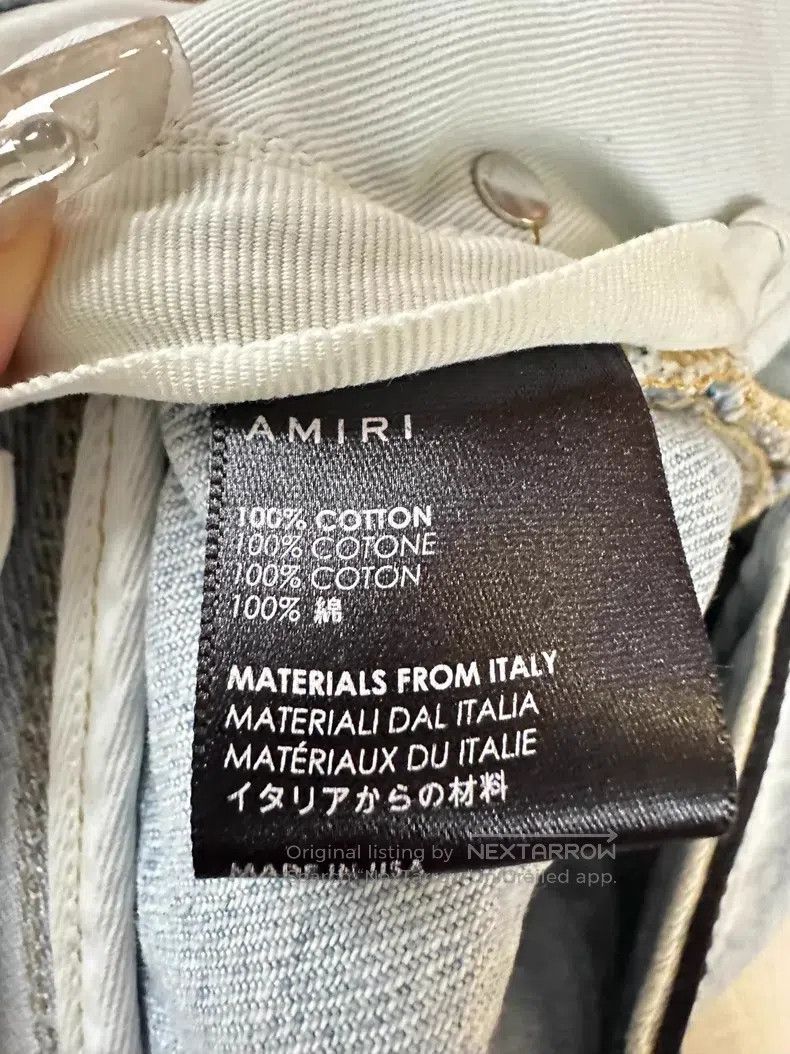 Amiri Amiri Denim Shorts Size US 29 - 4 Thumbnail