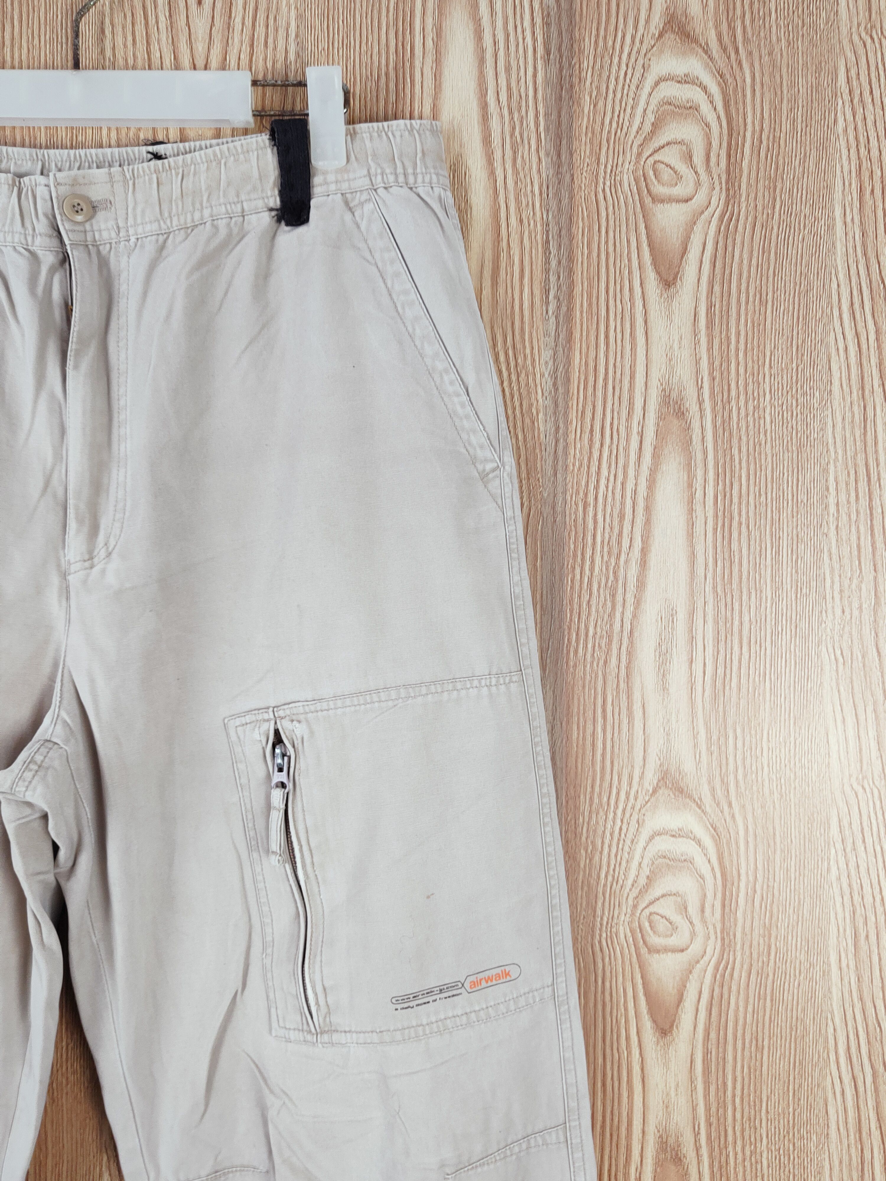Airwalk Airwalk Beige Multipocket Tactical Cargo Pants #W774 Size US 32 / EU 48 - 7 Thumbnail