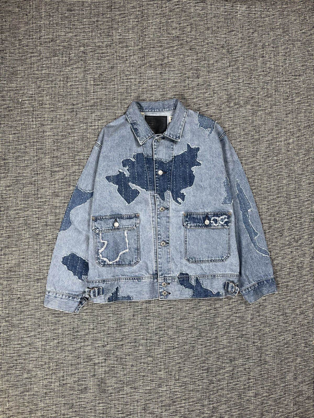 Levi's Made & Crafted Levi’s made in Japan sashiko utility trucker jacket rare Size US M / EU 48-50 / 2 - 1 Thumbnail