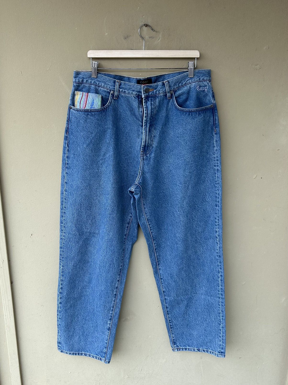Coogi × Streetwear × Supreme SUPREME COOGI BAGGY DENIM JEANS | Grailed