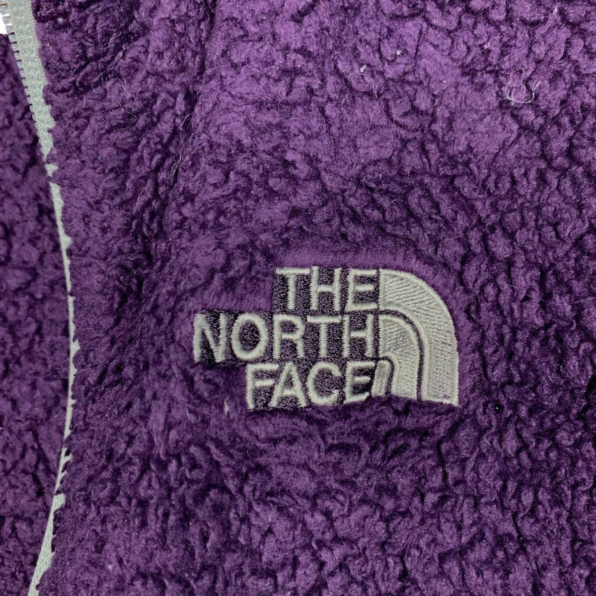 The North Face THE NORTH FACE Embroidery Logo Purple Fleece #1850-C80 Size S / US 4 / IT 40 - 15 Thumbnail