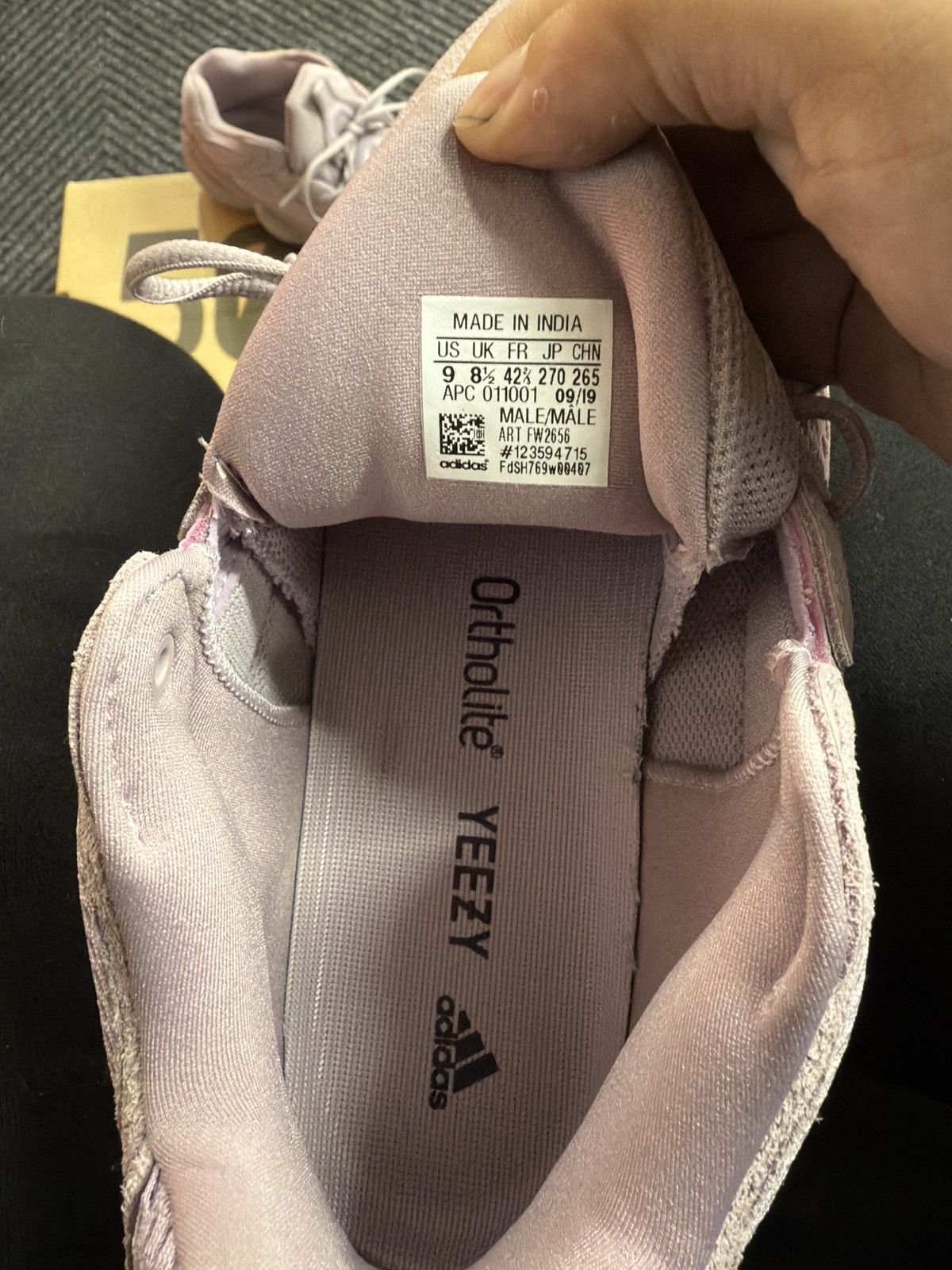 Adidas × Yeezy Adidas Yeezy 500 “ Soft Vision” Size US 9 / EU 42 - 5 Thumbnail