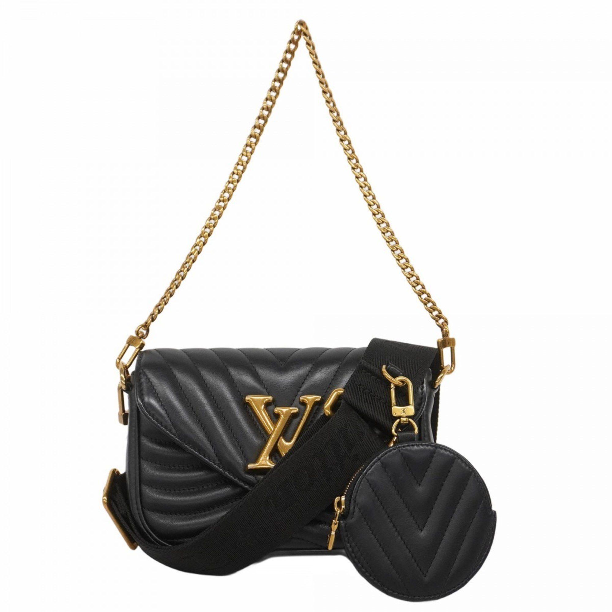 Louis Vuitton Shoulder Bag Multi Pochette M56461 Noir Ladies, Women's