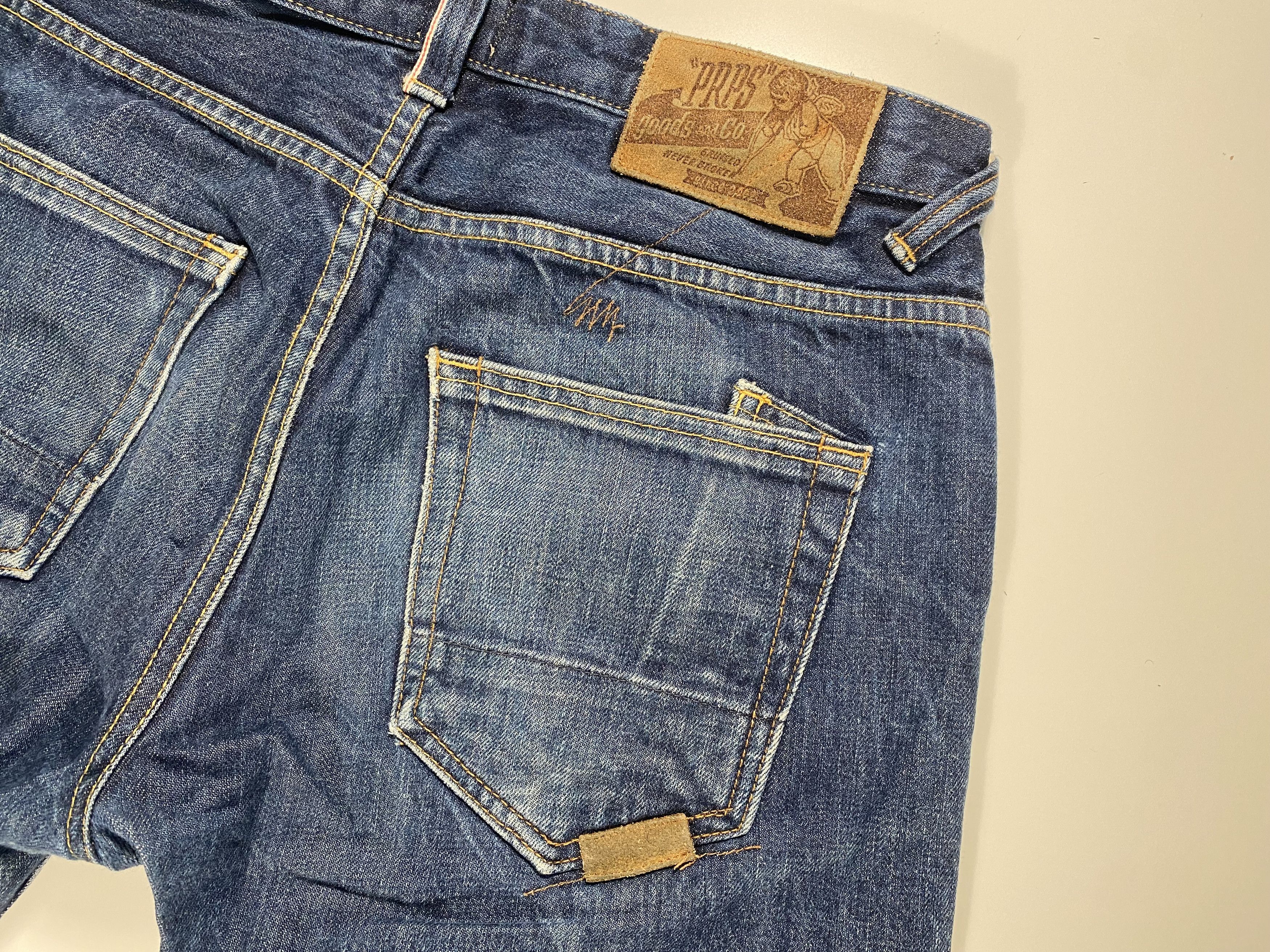 Prps PRPS Demon Cut Japanese Selvedge Jeans 31x28 Size US 31 - 7 Thumbnail