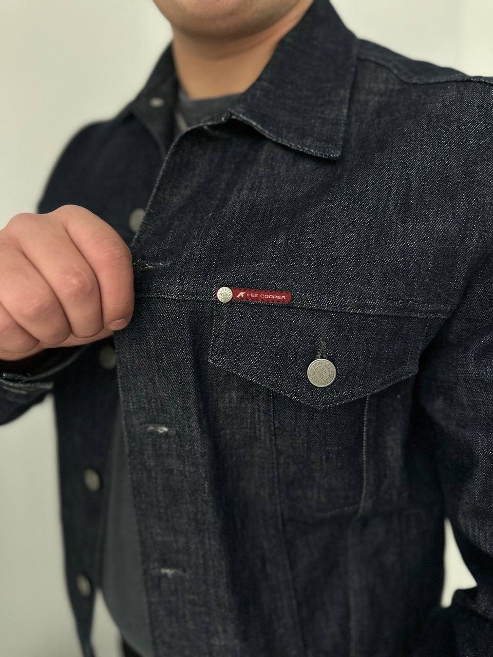 Japanese Brand × Vintage Lee Cooper Denim Blue Jacket Very Tenacious Denim Size US M / EU 48-50 / 2 - 3 Thumbnail