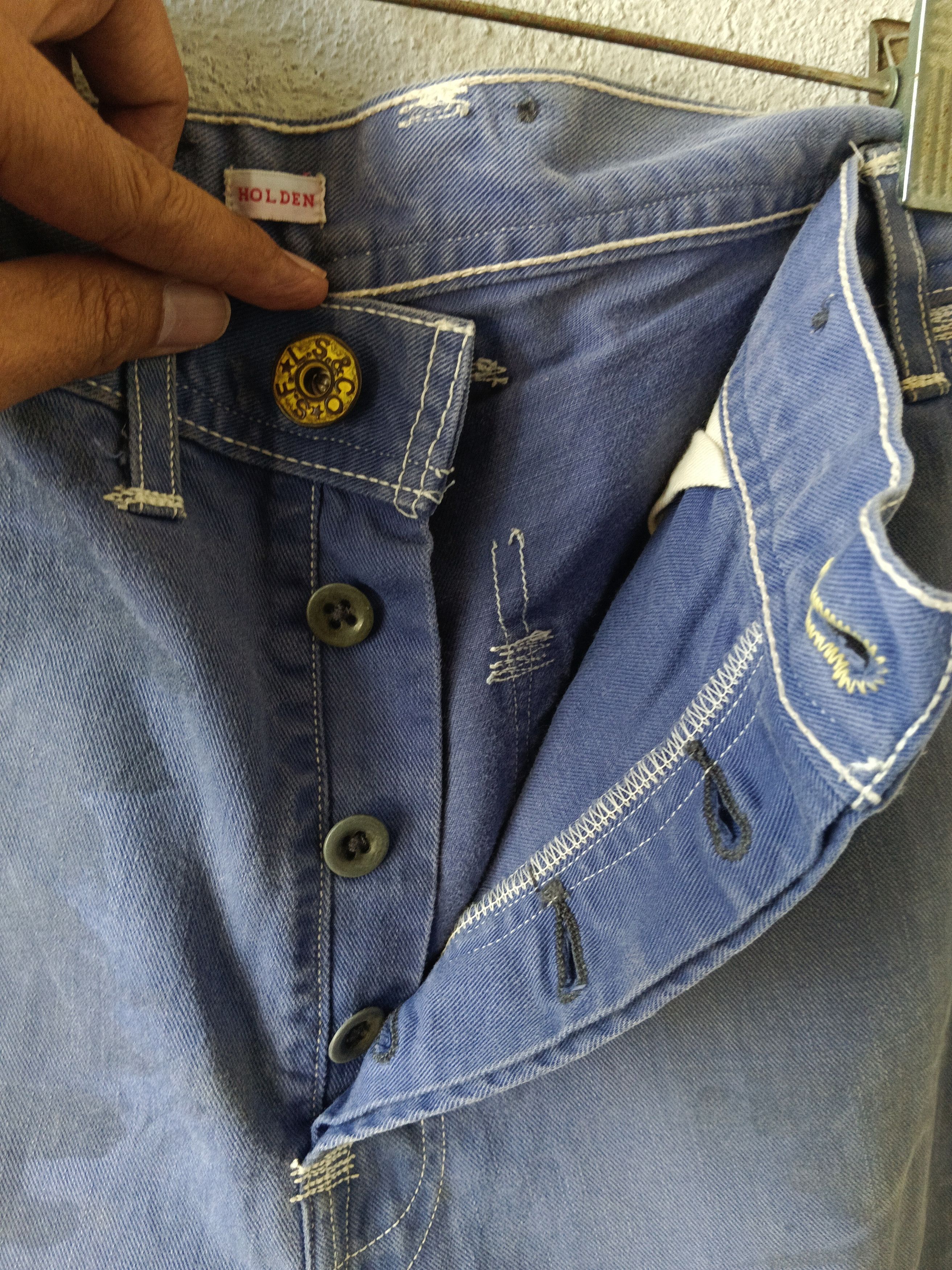 Levi's × Levi's Vintage Clothing × Vintage Vintage Pants Levi's 177 Butterfly Size Made in Croatia Size US 35 - 7 Thumbnail