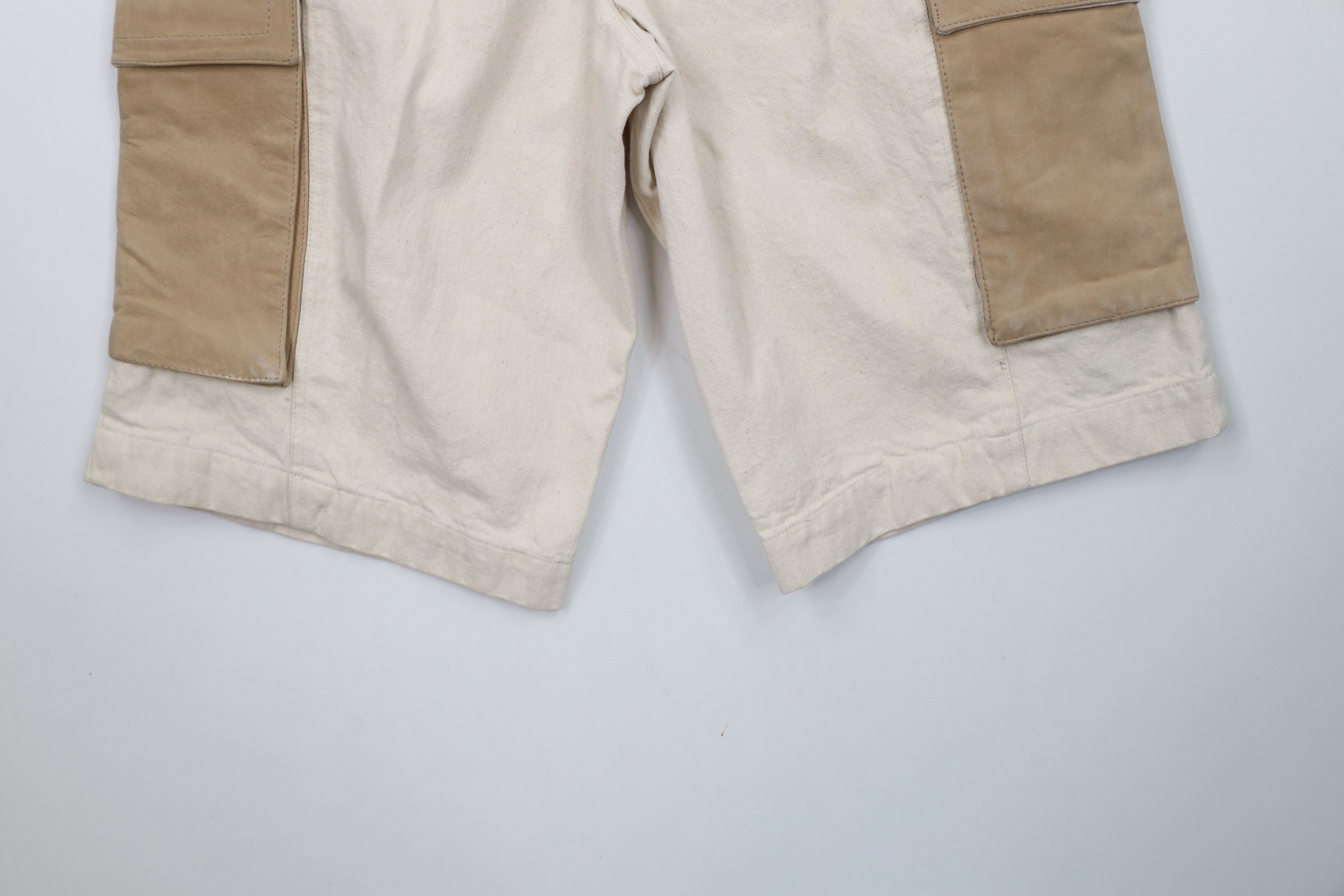 Vintage Deadstock Vintage 90s Streetwear Big Pocket Cargo Shorts Size US 29 - 13 Thumbnail
