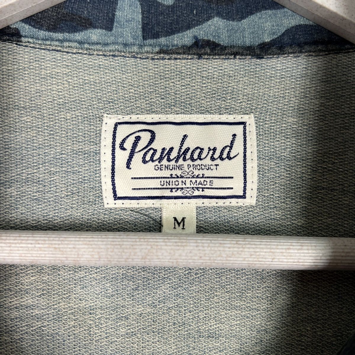 Japanese Brand 🔥 PANHARD UNION MADE CAMO TRUCKER JACKET Size US M / EU 48-50 / 2 - 15 Thumbnail