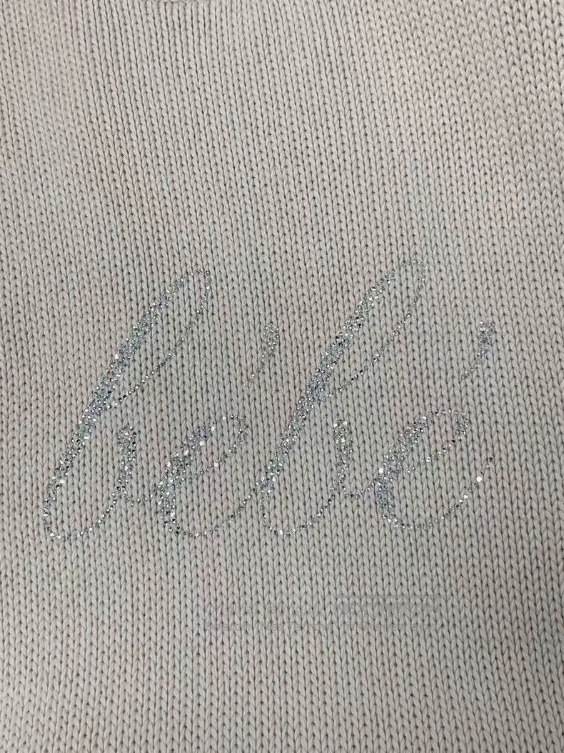 Balenciaga Balenciaga Solid Color Embroidered Long Sleeve Sweater in Size US M / EU 48-50 / 2 - 3 Thumbnail