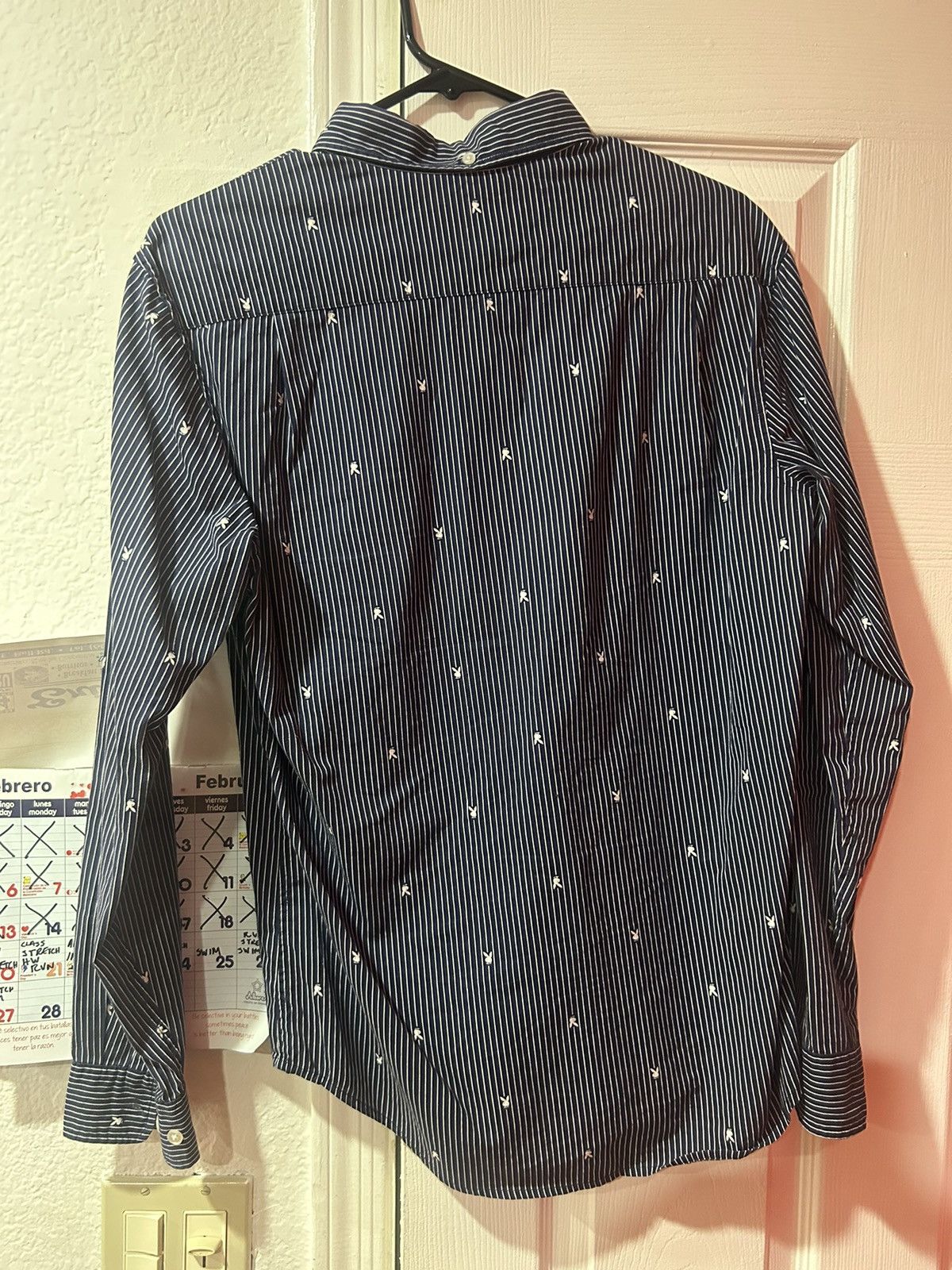 Supreme Supreme Playboy Button Up Oxford Shirt Size US S / EU 44-46 / 1 - 2 Thumbnail