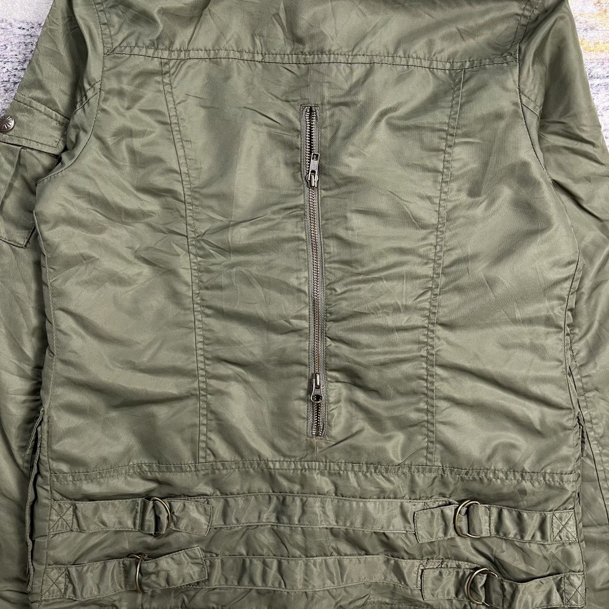 Le Grande Bleu (L.G.B.) Sly fur hoodie multi pocket clasp fireman jacket Size US M / EU 48-50 / 2 - 5 Thumbnail