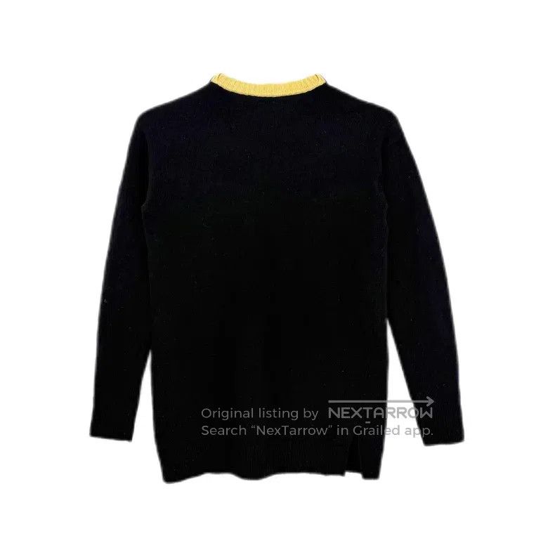Loewe Loewe Black embroidered logo wool sweater Size XS / US 0-2 / IT 36-38 - 2 Thumbnail
