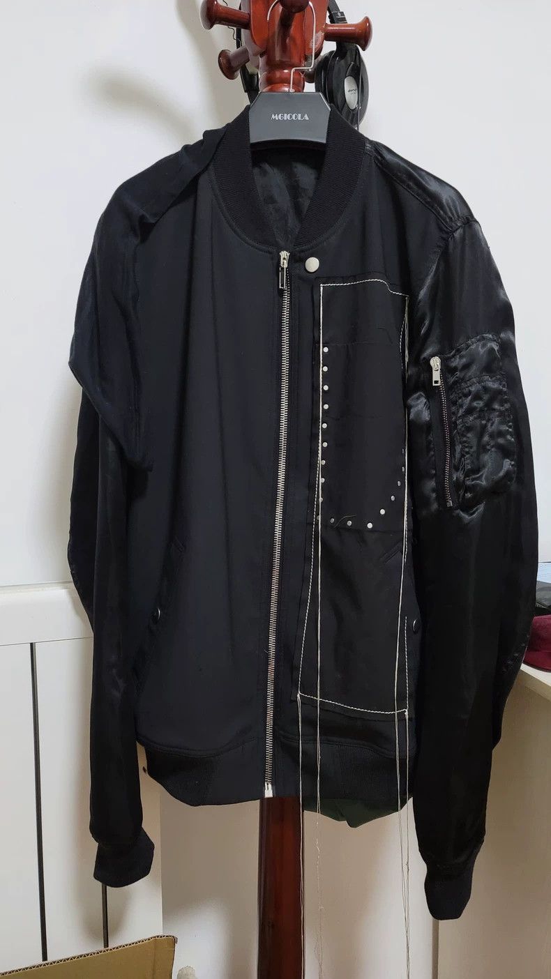 Rick Owens Rick Owens Deconstructing tassel jacket coat by splicing wo Size US M / EU 48-50 / 2 - 1 Thumbnail