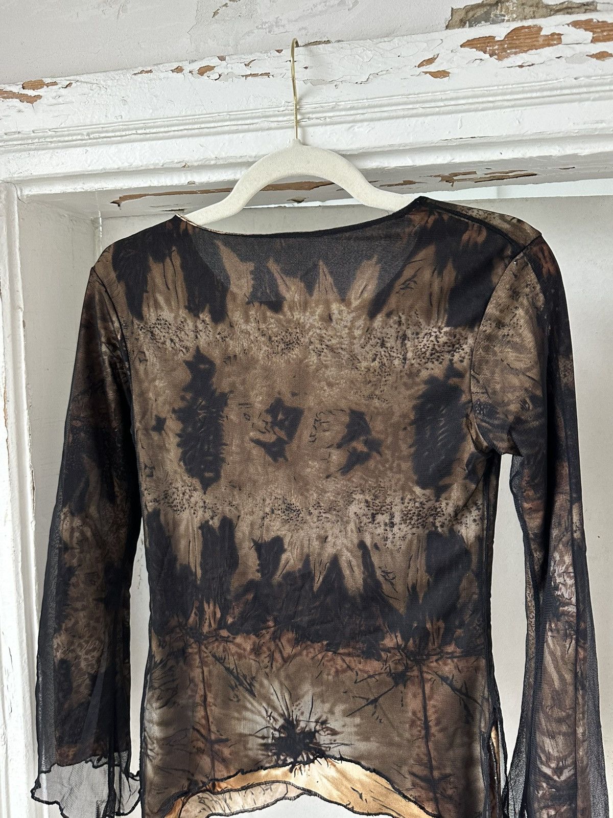 Vintage Vintage Gaultier Style Mesh Printed Jumper Size M / US 6-8 / IT 42-44 - 8 Thumbnail