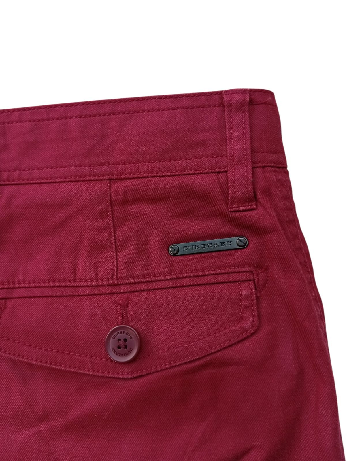Burberry Burberry cotton stretch trouser pants Size US 31 - 7 Thumbnail