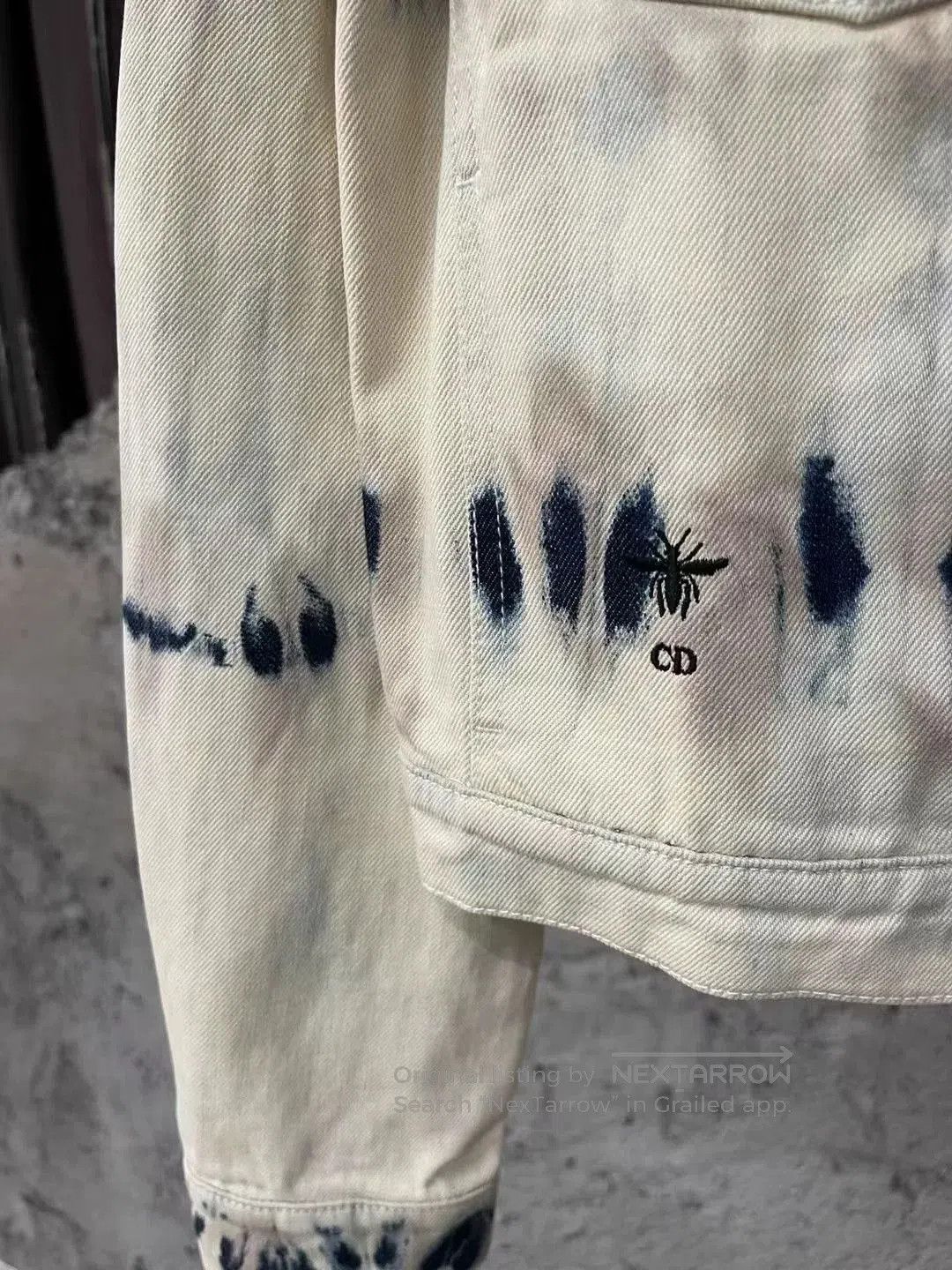 Dior Dior Blue White Tie. Size S / US 4 / IT 40 - 4 Thumbnail