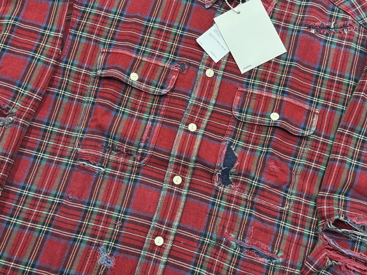 Visvim Visvim 20aw LUMBER CHECK L/S CRASH Size US M / EU 48-50 / 2 - 5 Thumbnail