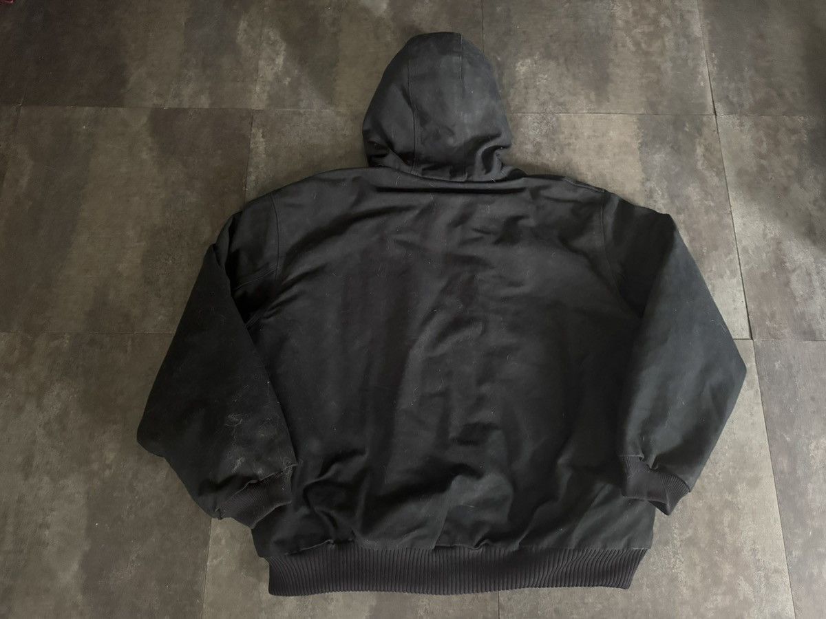 Carhartt 2XL USA MADE Carhartt Black Active Jacket Hooded J140 BLK Size US XXL / EU 58 / 5 - 2 Thumbnail