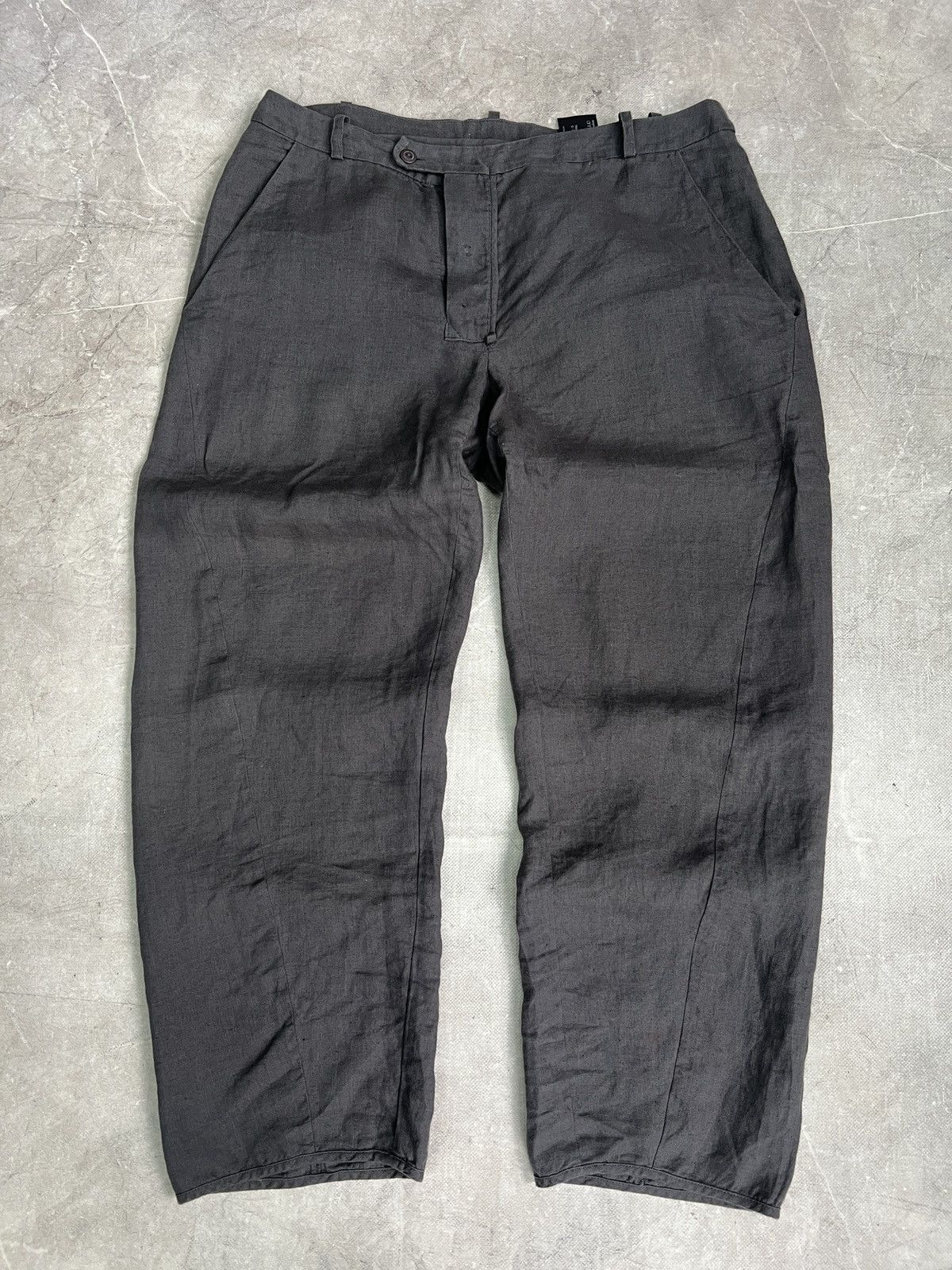 Army Of Me Linen avant Garde assymetrical baggy pants Size US 32 / EU 48 - 1 Thumbnail