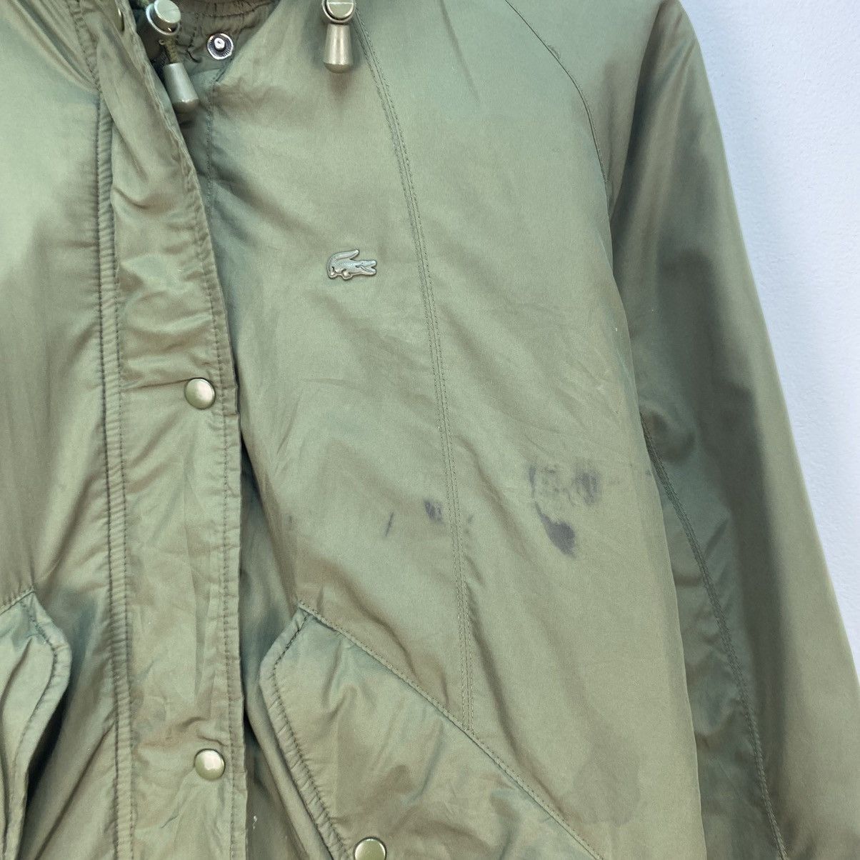 Lacoste 💥Lacoste Parka Fishtail Jacket Size S / US 4 / IT 40 - 5 Thumbnail