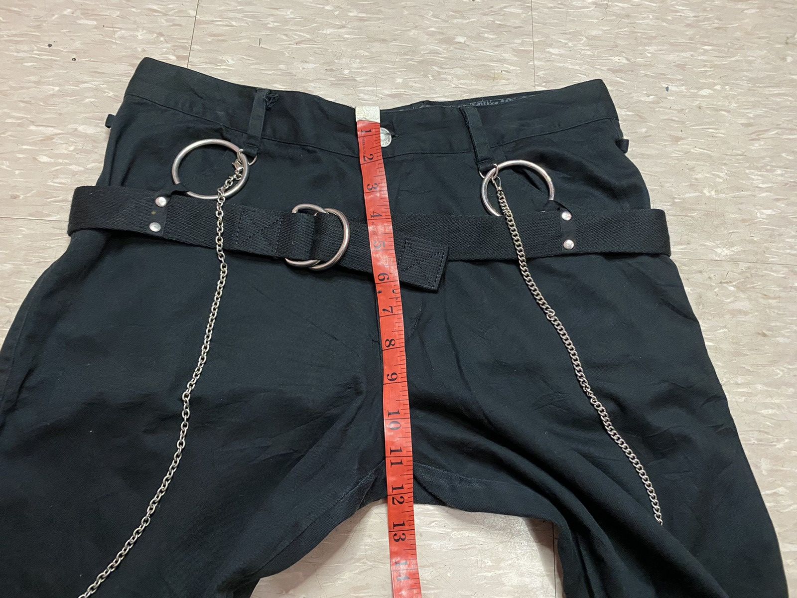 Japanese Brand × Seditionaries Mad punk gothic bondage pants Size US 33 - 14 Thumbnail