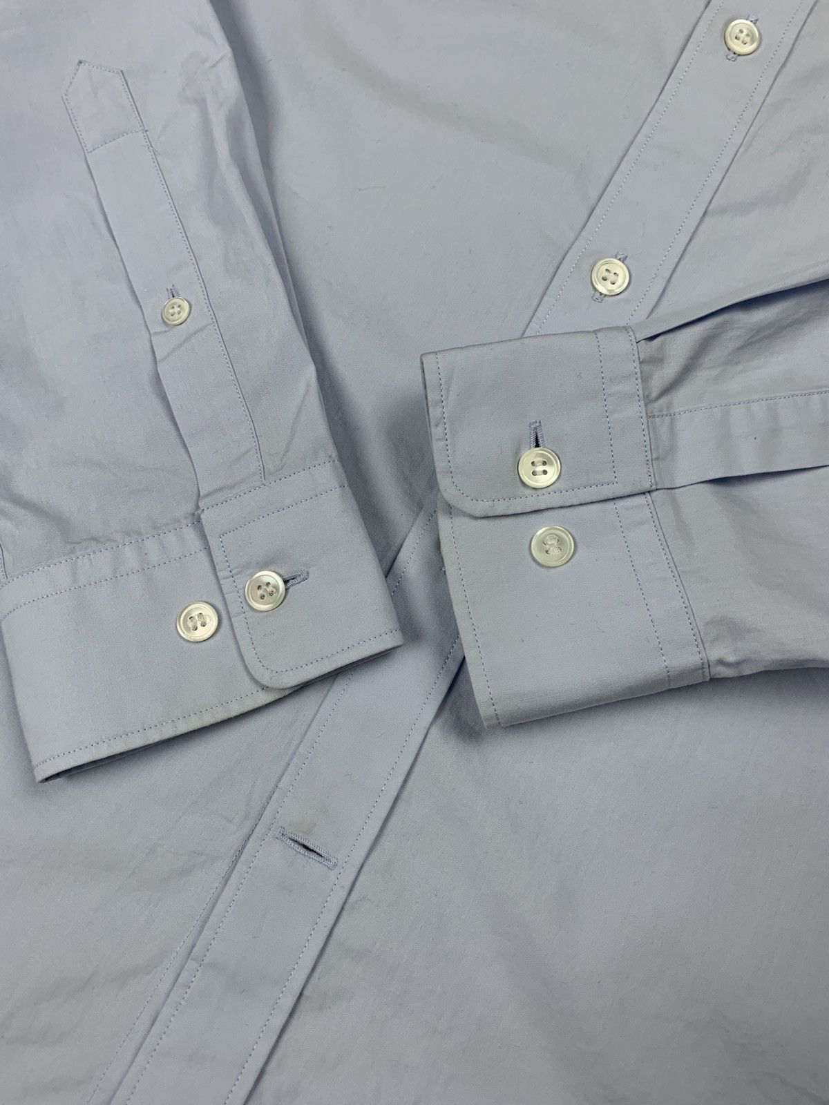 Arket Arket Buttons-Up Shirt Mens Size 46 Blue Designer Luxury Size US S / EU 44-46 / 1 - 8 Thumbnail