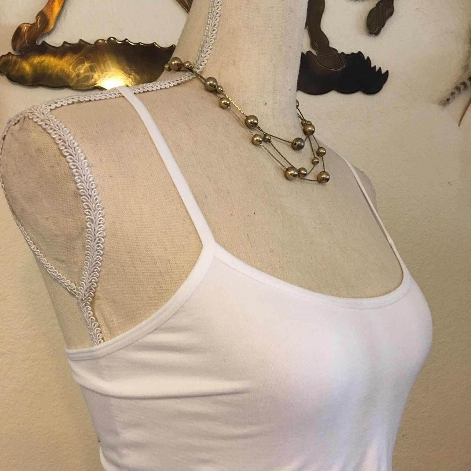 Vintage Vintage 80s Claire’s gold multi strand necklace Size ONE SIZE - 2 Thumbnail