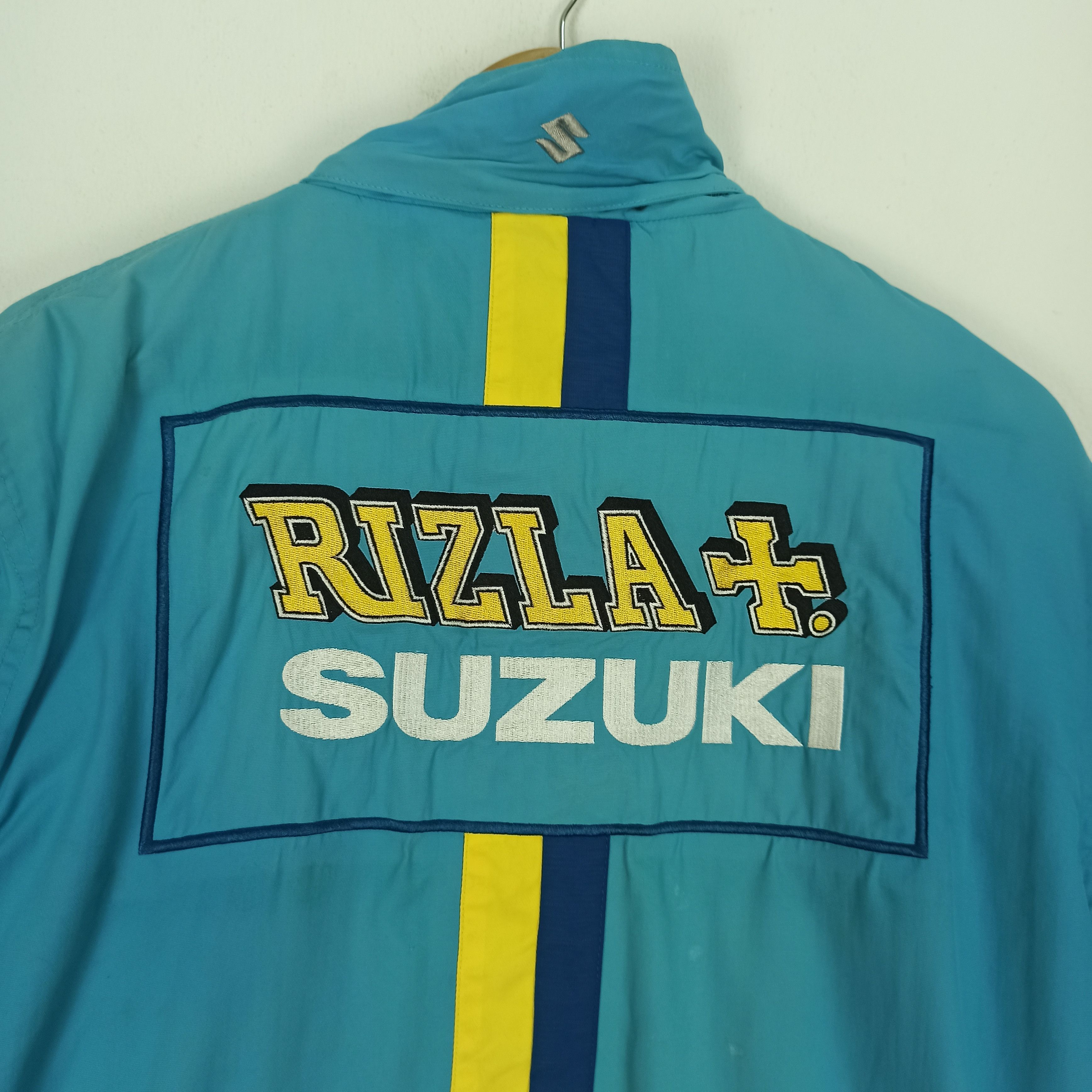 Indian Motorcycle Rare Sun Faded Suzuki Rizla Racer Jacket Motorcycle Size US S / EU 44-46 / 1 - 7 Thumbnail