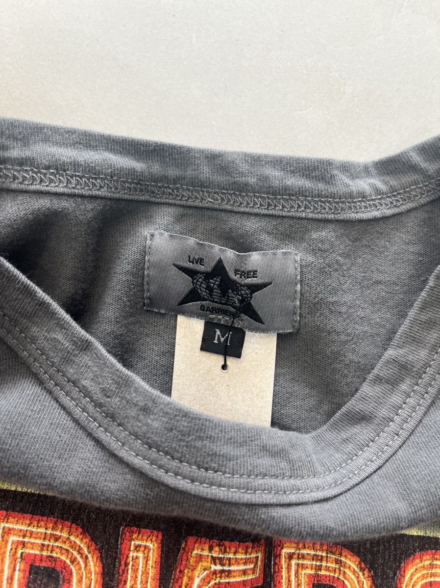 Barriers Barriers Malcolm X Tee " Grey “ Sz Medium Size US M / EU 48-50 / 2 - 3 Thumbnail